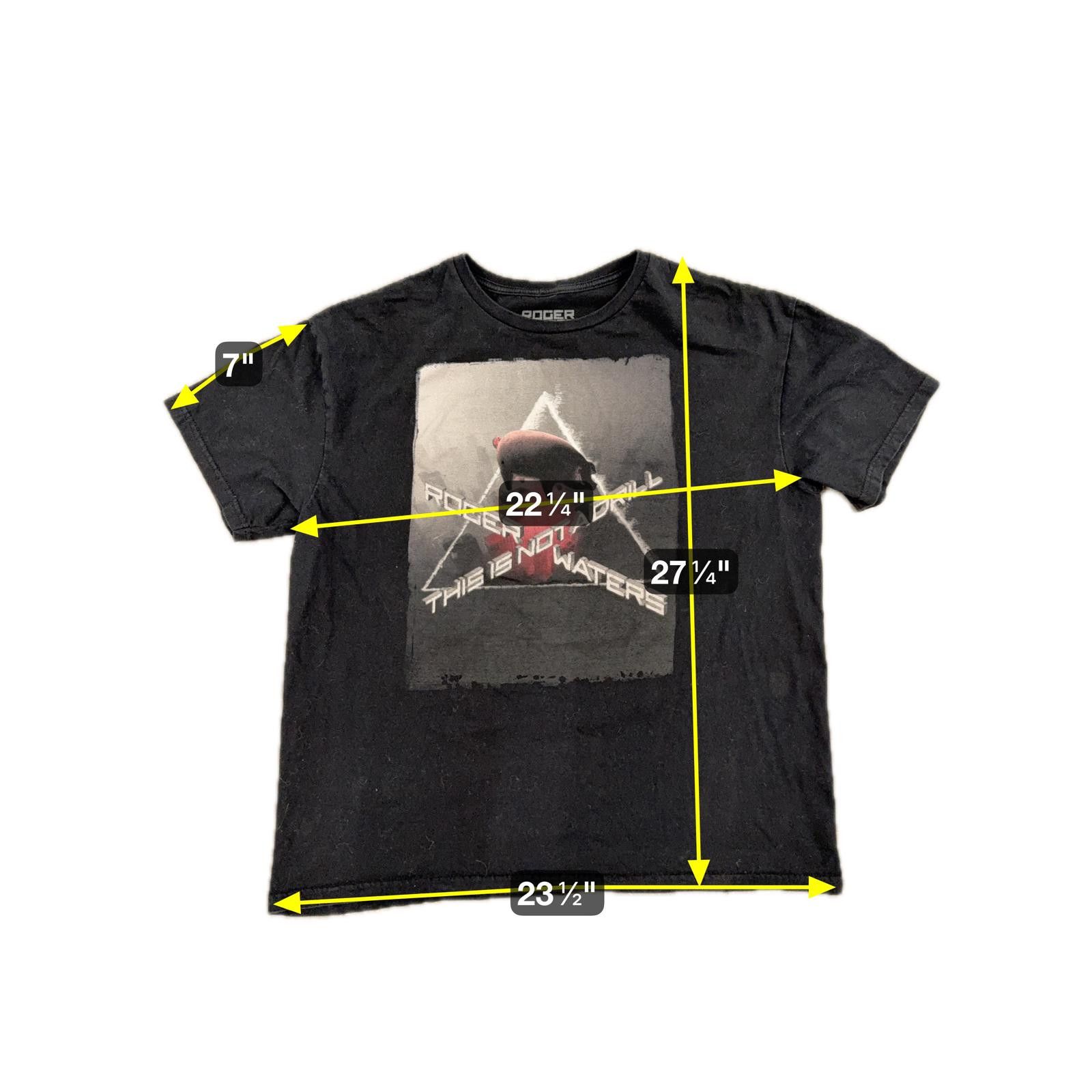 Pink Floyd Official Roger Waters This Is Not A Drill Tour Shirt XL Size US XL / EU 56 / 4 - 5 Thumbnail