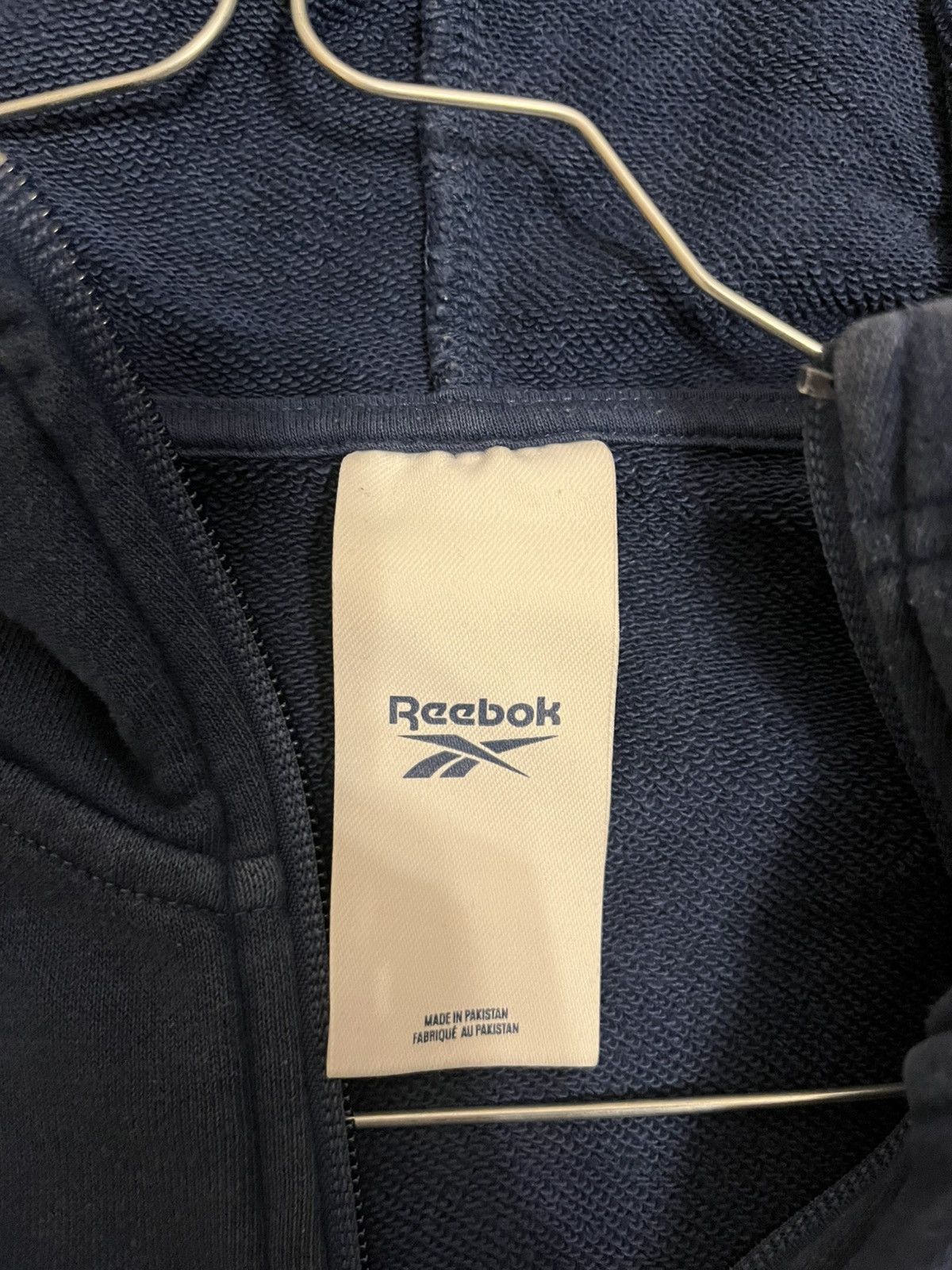 Reebok Reebok blue zip hoodie Size US M / EU 48-50 / 2 - 3 Thumbnail