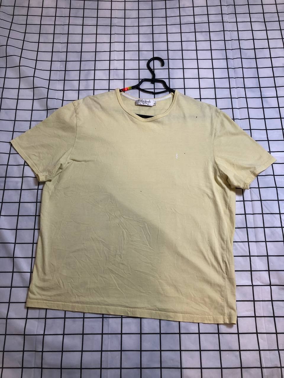 Yves Saint Laurent Vintage Yves Saint Lauren Spellout Shirt Ysl Crewneck Ysl Size US XL / EU 56 / 4 - 1 Thumbnail