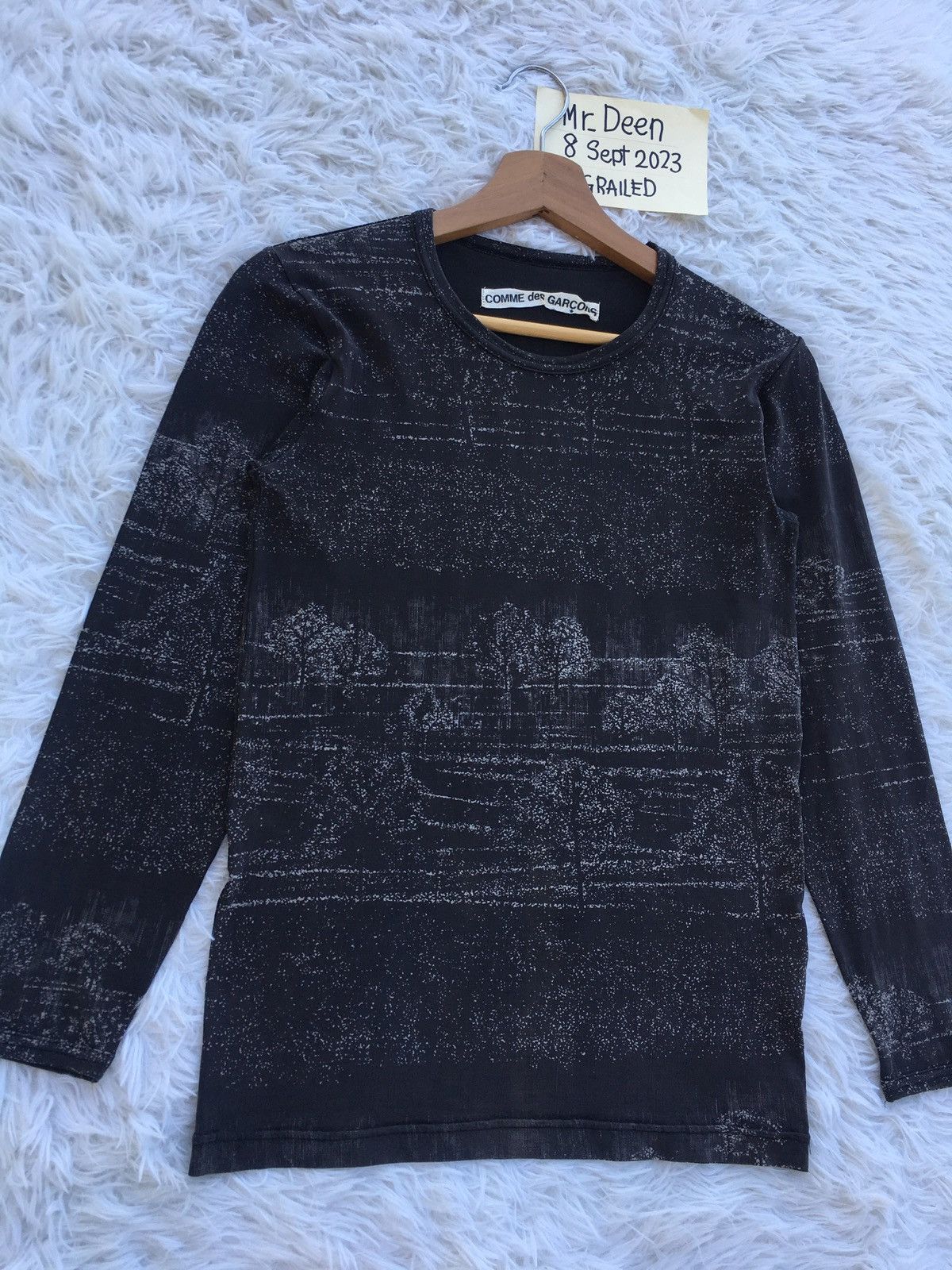 Comme des Garcons Rare Vintage 90s Comme Des Garcons Rayon Longsleeve Shirt Size US S / EU 44-46 / 1 - 4 Thumbnail