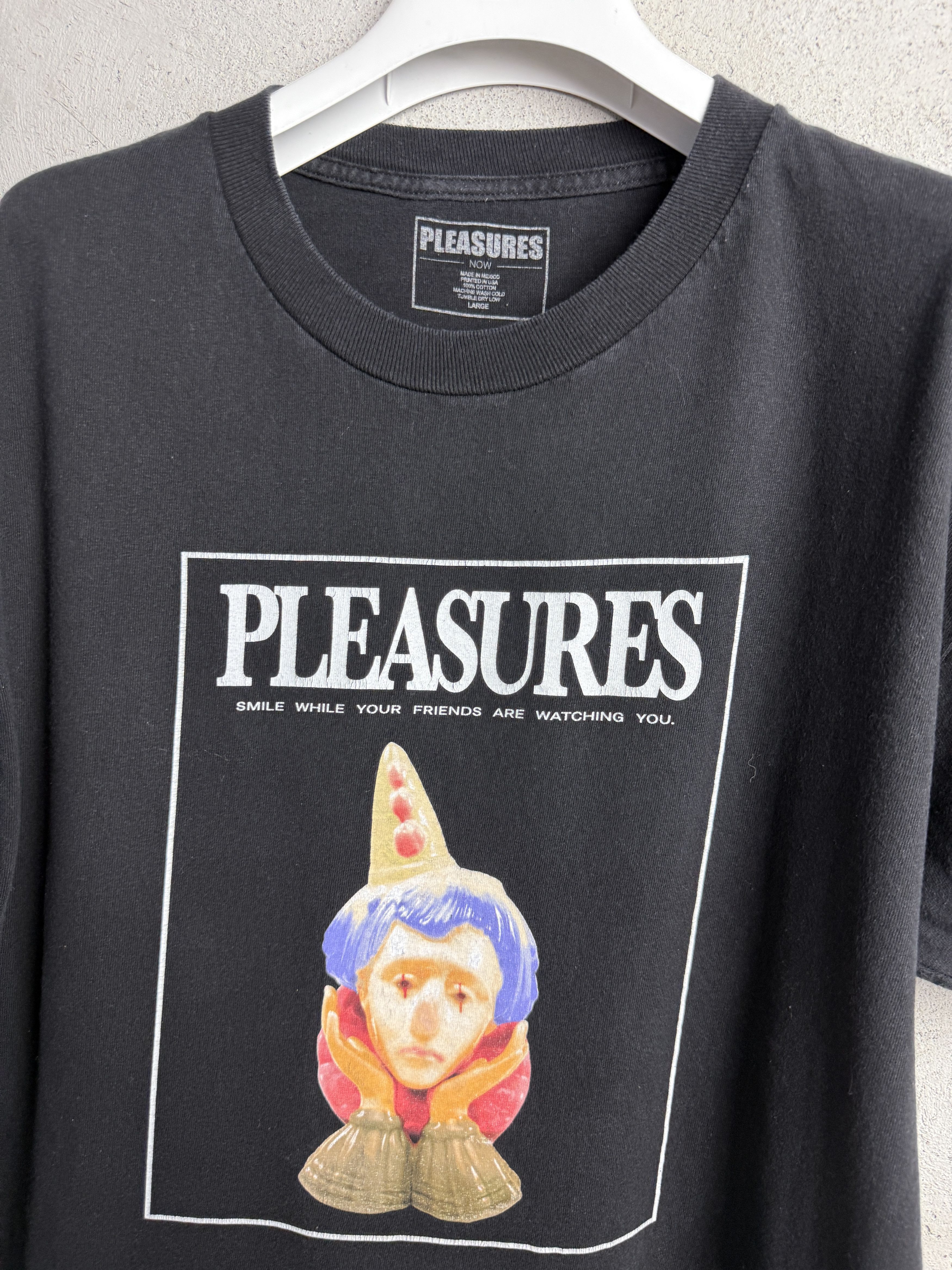 Pleasures Pleasures clown printed t-shirt tee skate rap hip hop Size US L / EU 52-54 / 3 - 2 Thumbnail