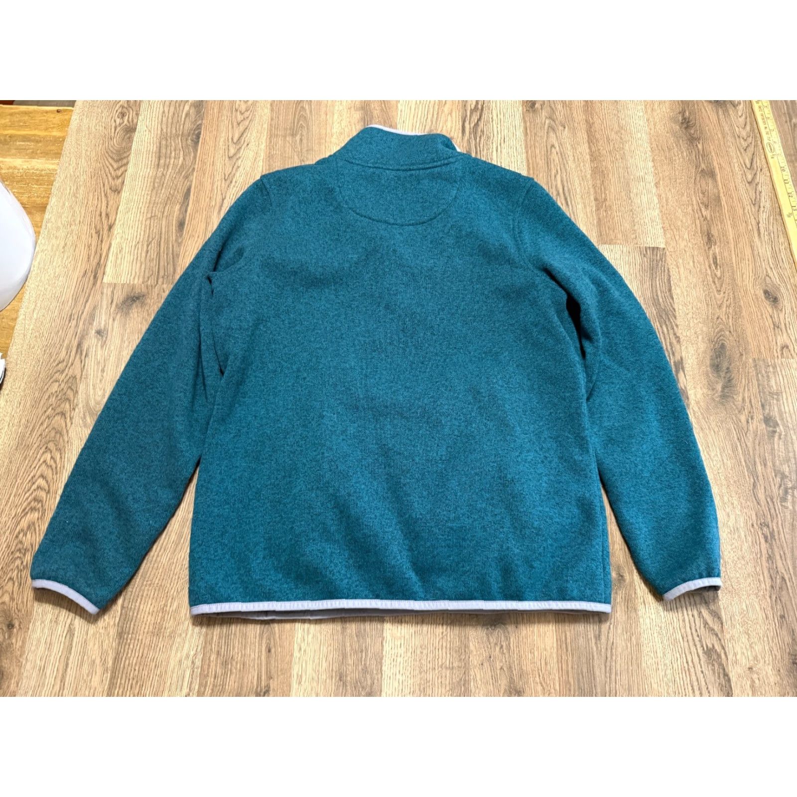 Vintage L.L.Bean Sweater Men's Size Large Green 1/4 Buttons Pullover Long Sleeve Vintage No (adjusted to fit 200-char max and rules) Size US L / EU 52-54 / 3 - 2 Thumbnail