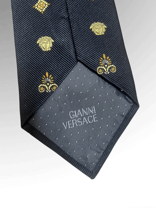 Claude Montana × Etro × Versace Luxury Designer Silk Tie Set – Versace,Etro & Claude Montana Size ONE SIZE - 8 Thumbnail