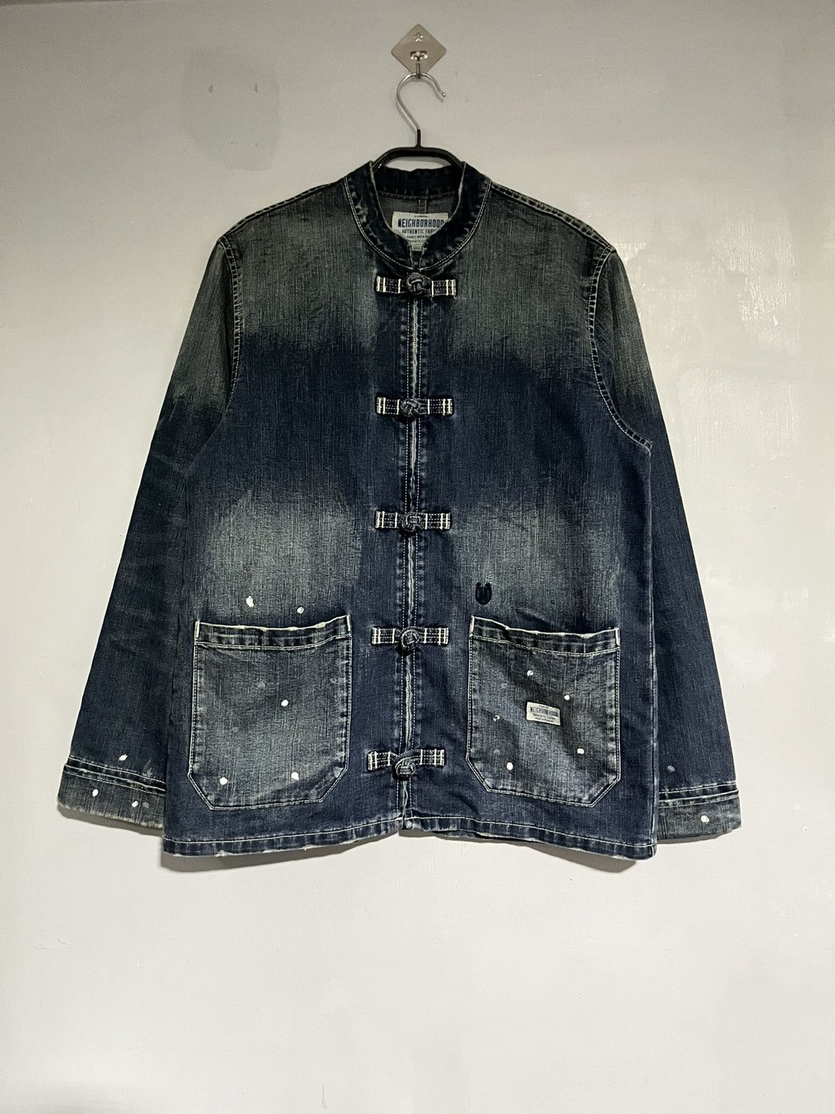Neighborhood Neighborhood KF Denim Jacket Size US S / EU 44-46 / 1 - 1 Thumbnail