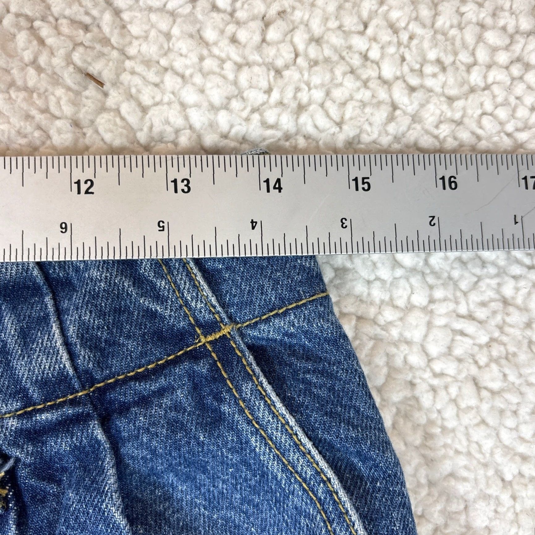 Vintage VINTAGE SOON Georges Marciano Jeans Womens 32 Blue Denim Tapered High Rise USA Size 27" / US 4 / IT 40 - 4 Thumbnail