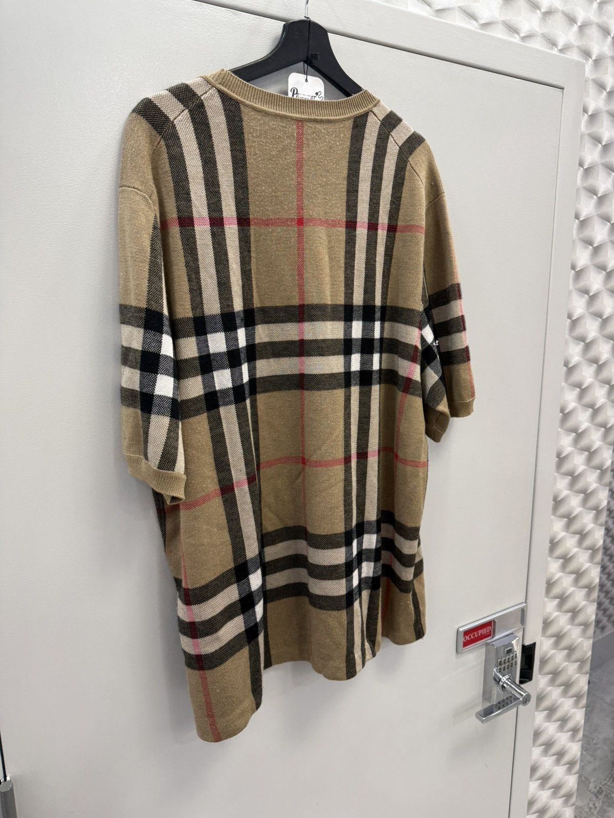 Burberry Burberry Check T-Shirt Size US XL / EU 56 / 4 - 5 Thumbnail