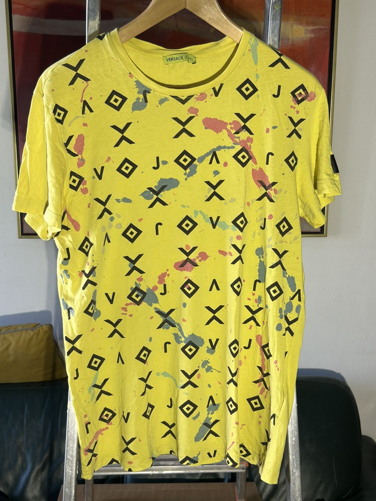 Versace Jeans Couture RARE🟡Versace T-Shirt🟡 Size US S / EU 44-46 / 1 - 1 Thumbnail