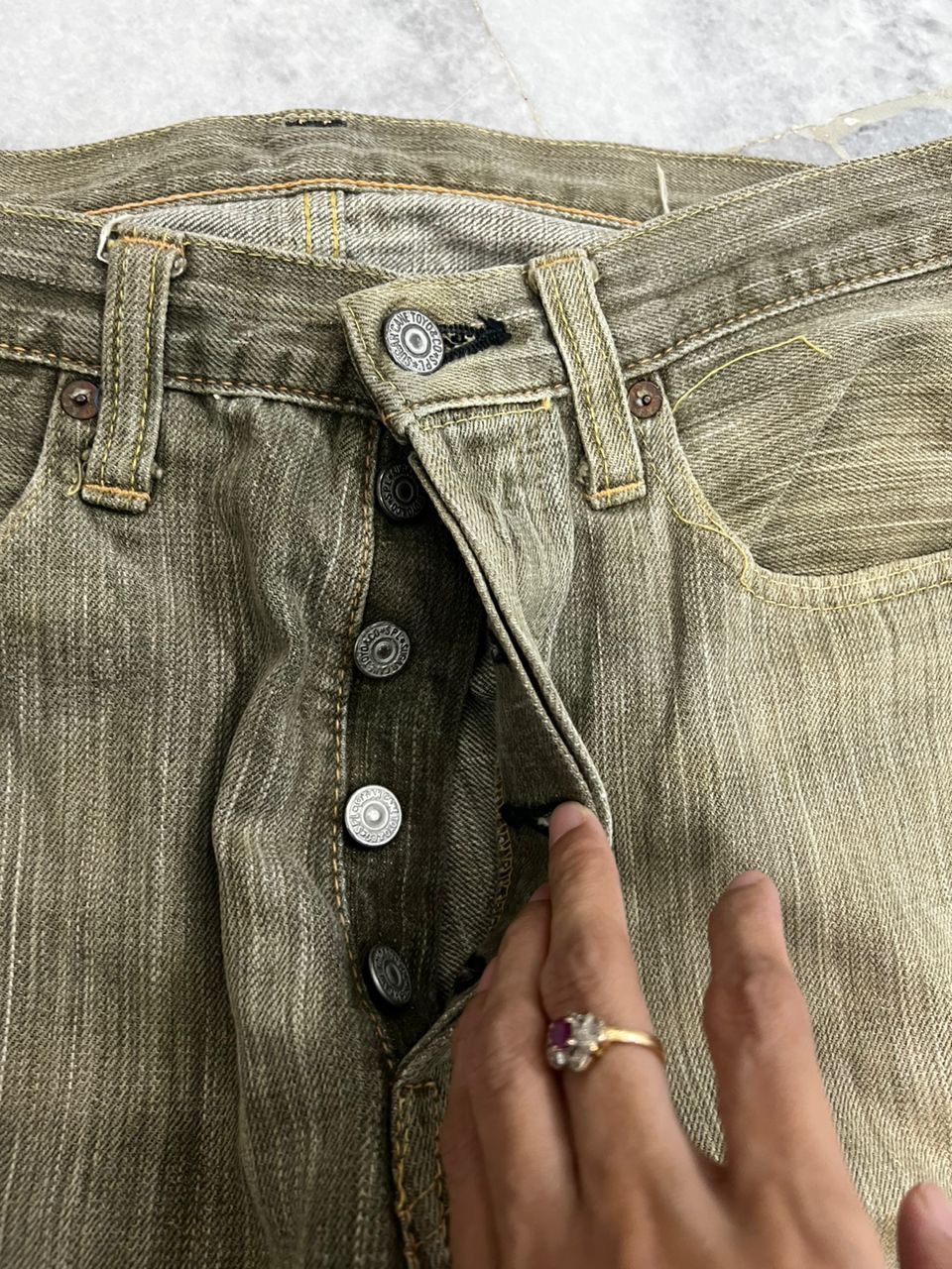 Sugar Cane Sugar Cane Special Production Okinawa Jeans Size US 31 - 14 Thumbnail