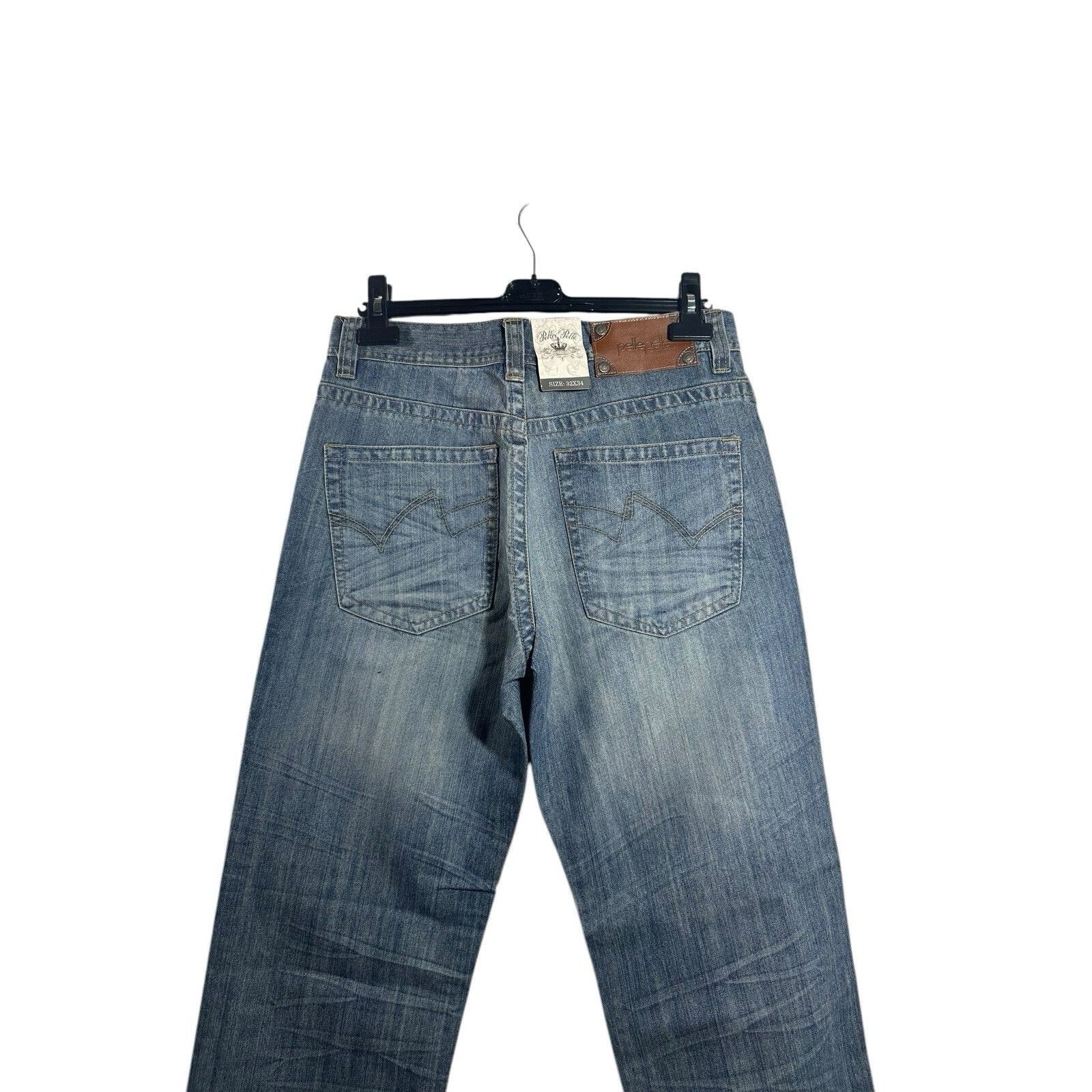 Pelle Pelle Vintage Pelle Pelle Baggy Jeans Men's Hip Hop Whiskering Y2K Size US 32 / EU 48 - 4 Thumbnail