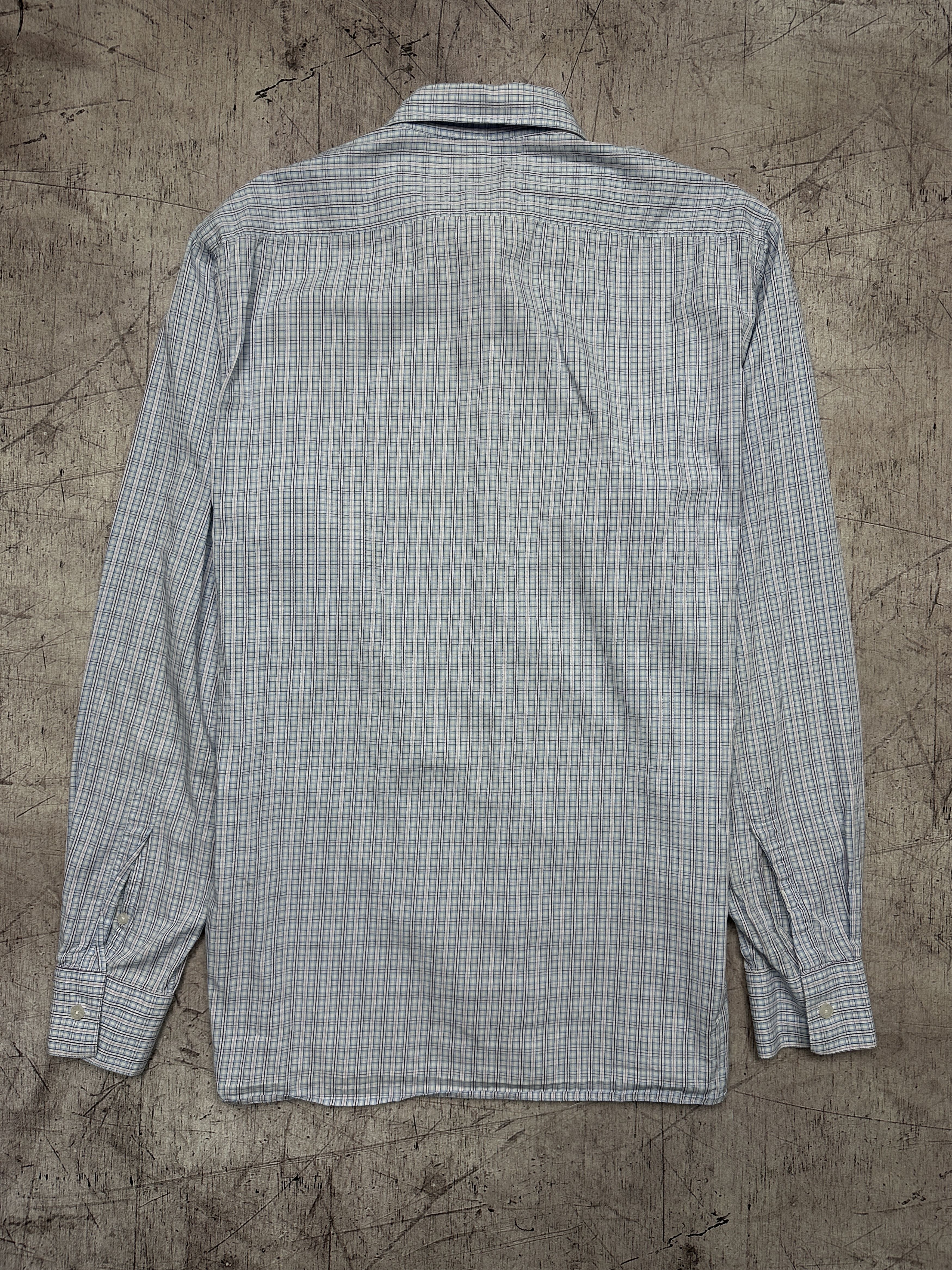 Yves Saint Laurent Yves Saint Laurent YSL Vintage Mens Long Sleeve Shirt Size US L / EU 52-54 / 3 - 7 Thumbnail