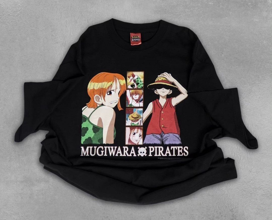 Anime × Japanese Brand RARE Anime One Piece Nami & Luffy Arc Arlong Park Size XL Size US XL / EU 56 / 4 - 1 Thumbnail