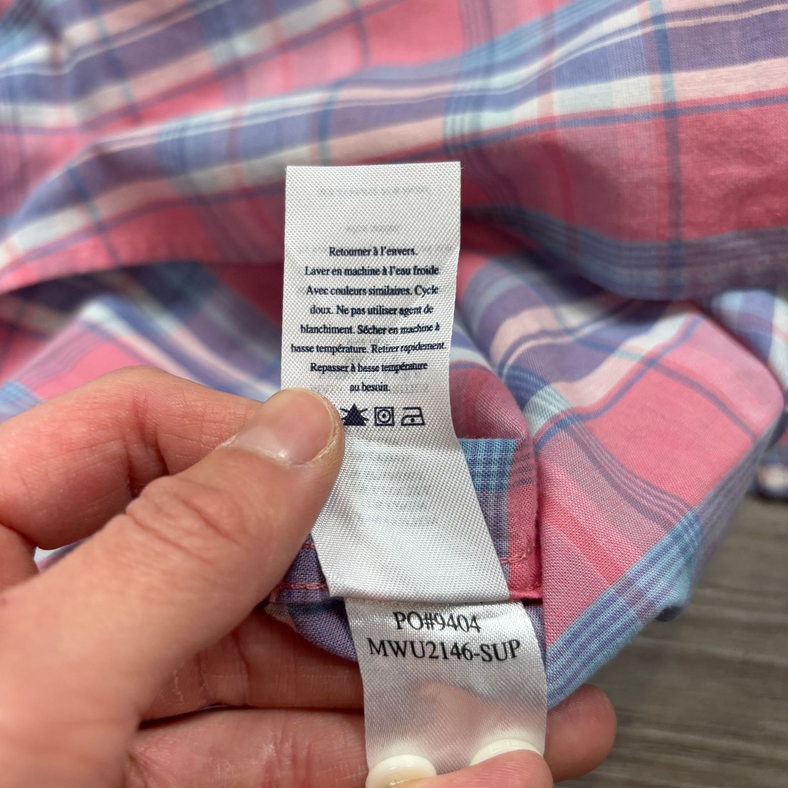 Faherty Faherty Cloud Summer Cotton Linen Blend Plaid Shirt Men's S Size US S / EU 44-46 / 1 - 9 Thumbnail