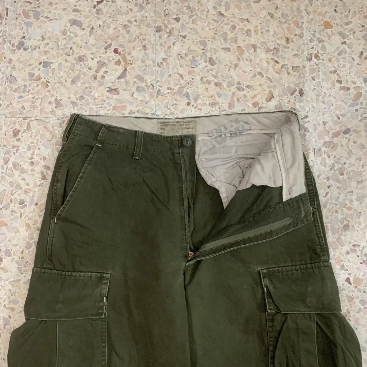 Jungles Japanese Vintage 30x32 Trousers Utility BigSide Pocket Cargo Size US 30 / EU 46 - 4 Thumbnail