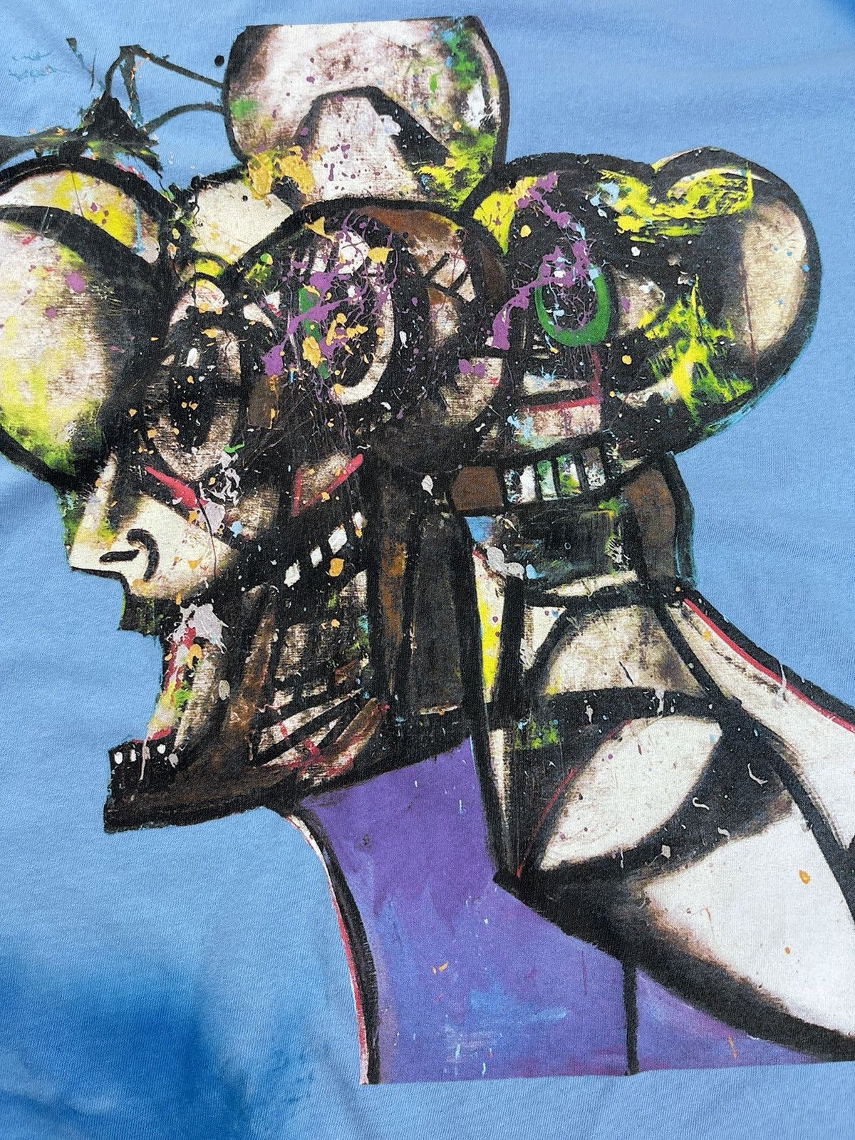 Travis Scott Travis Scott x George Condo Portrait Tie-Dye T-Shirt Size XL Size US XL / EU 56 / 4 - 3 Thumbnail