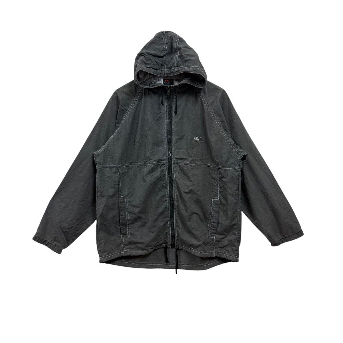 O'Neill Vintage O’neill Hoodie Jacket Big Logo Embroidered Size US L / EU 52-54 / 3 - 1 Thumbnail