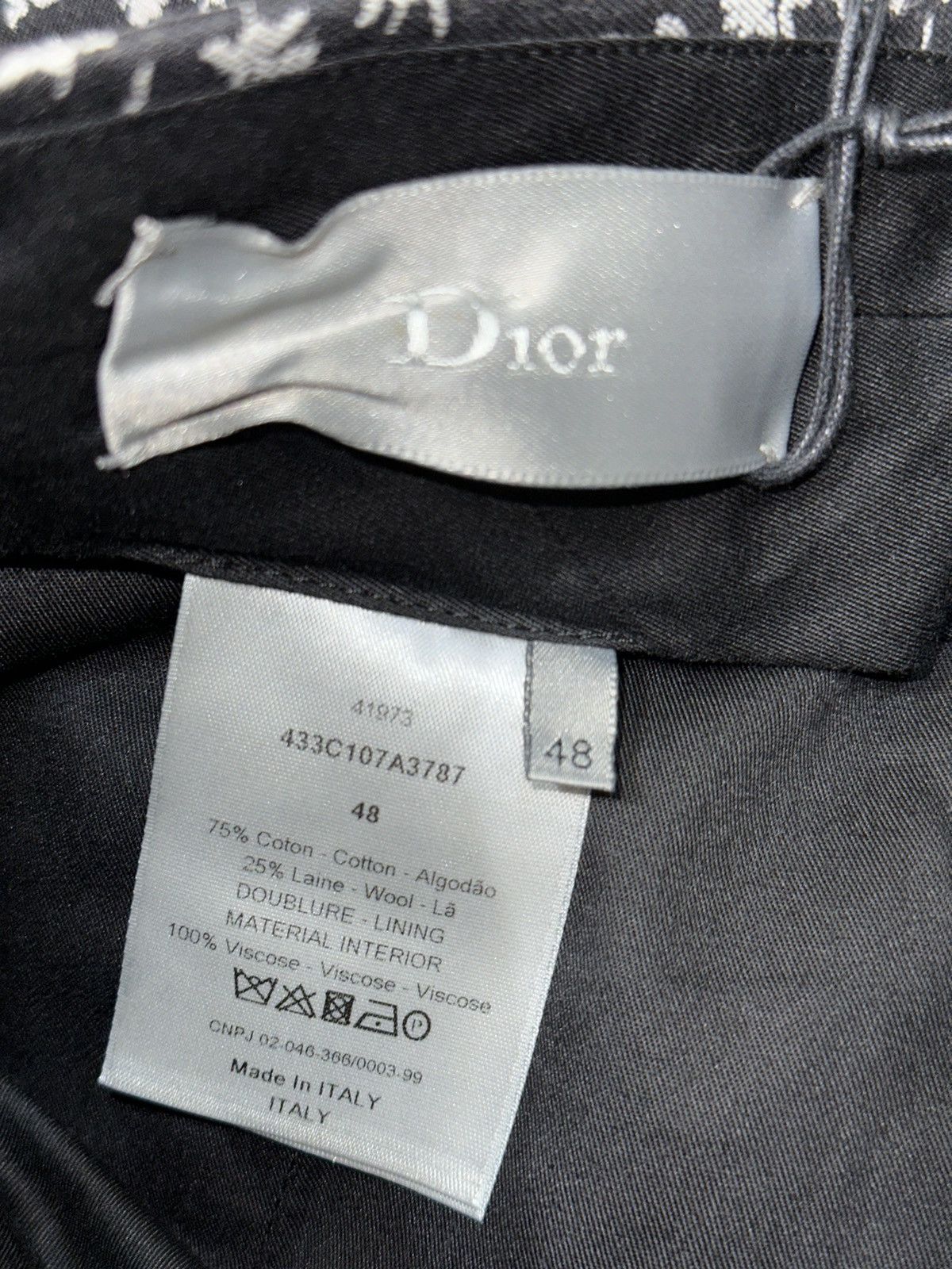 Dior Dior flowers monogram pants Size US 32 / EU 48 - 5 Thumbnail