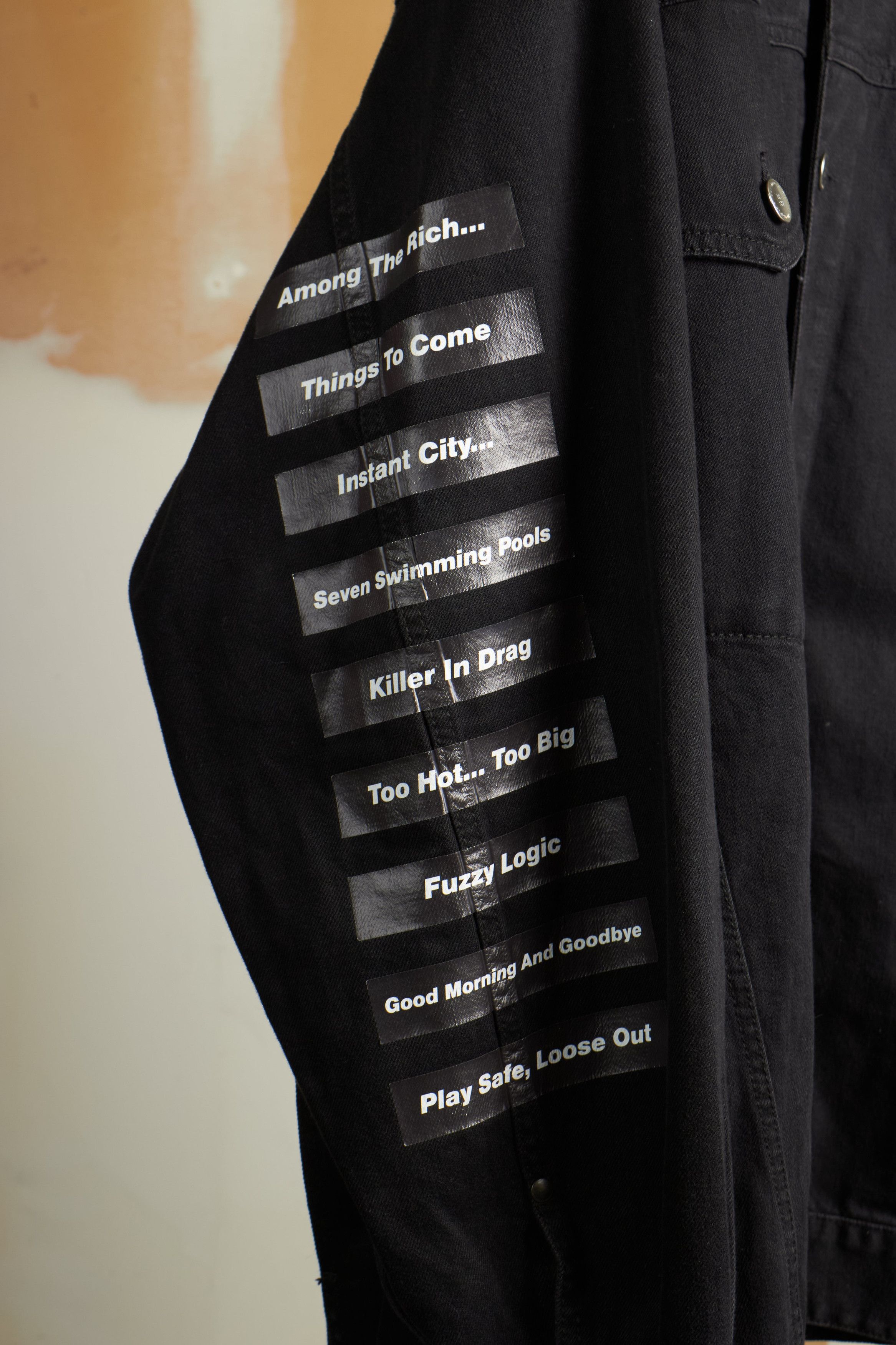 Raf Simons SS18 REDUX [CLOSER] PRINT OVERSIZED DENIM JACKET Size US M / EU 48-50 / 2 - 5 Thumbnail