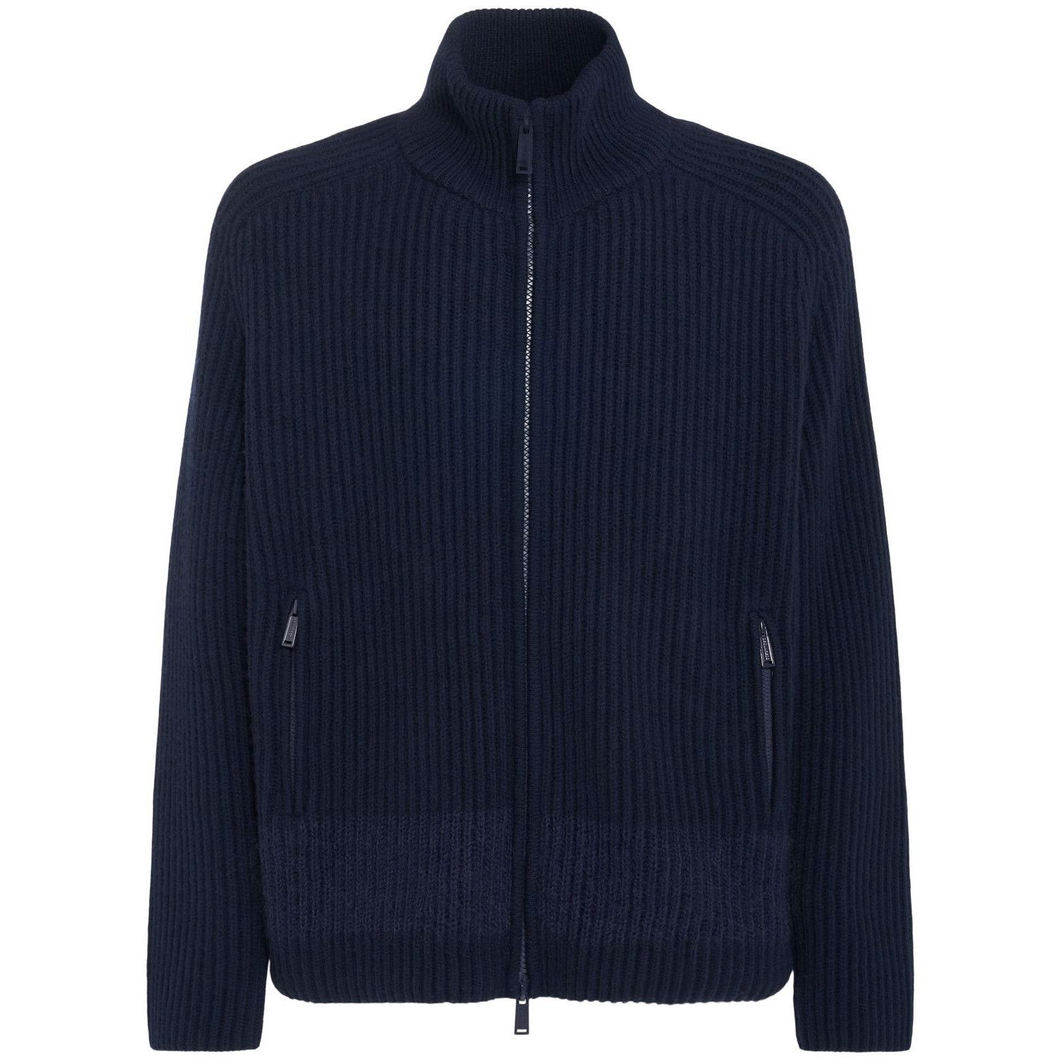 DSQUARED2 Navy Zip Wool Cardigan New & Authentic (Men's size