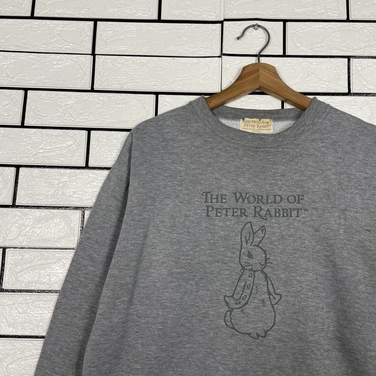 Japanese Brand The World Of Petter Rabbit Crewneck Sweatshirt Size US M / EU 48-50 / 2 - 6 Thumbnail