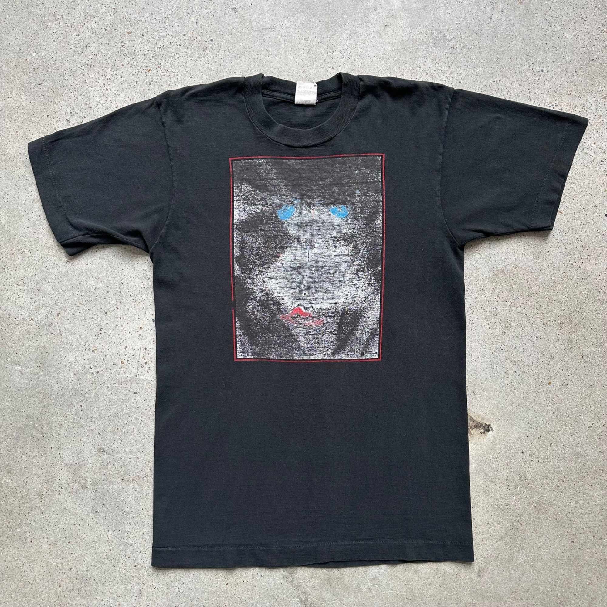 Vintage 1989 Unknown Faded Unique Art Shirt