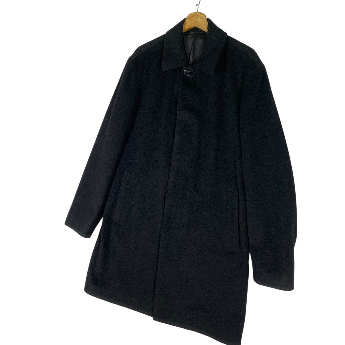Calvin Klein Calvin Klein Wool Button Jacket L Size Black Colour Size US L / EU 52-54 / 3 - 2 Thumbnail