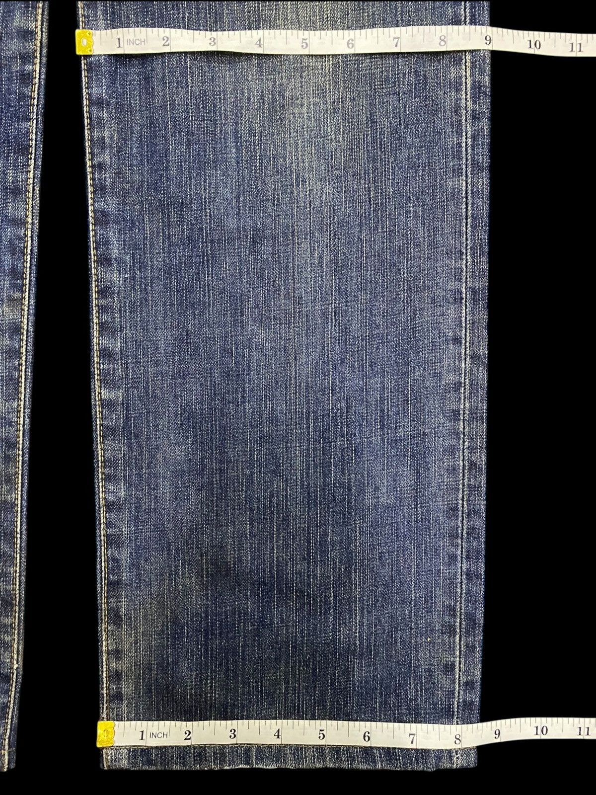 Edwin Japanese Brand Edwin Regular Mud Wash Distressed Jeans Size US 31 - 19 Thumbnail