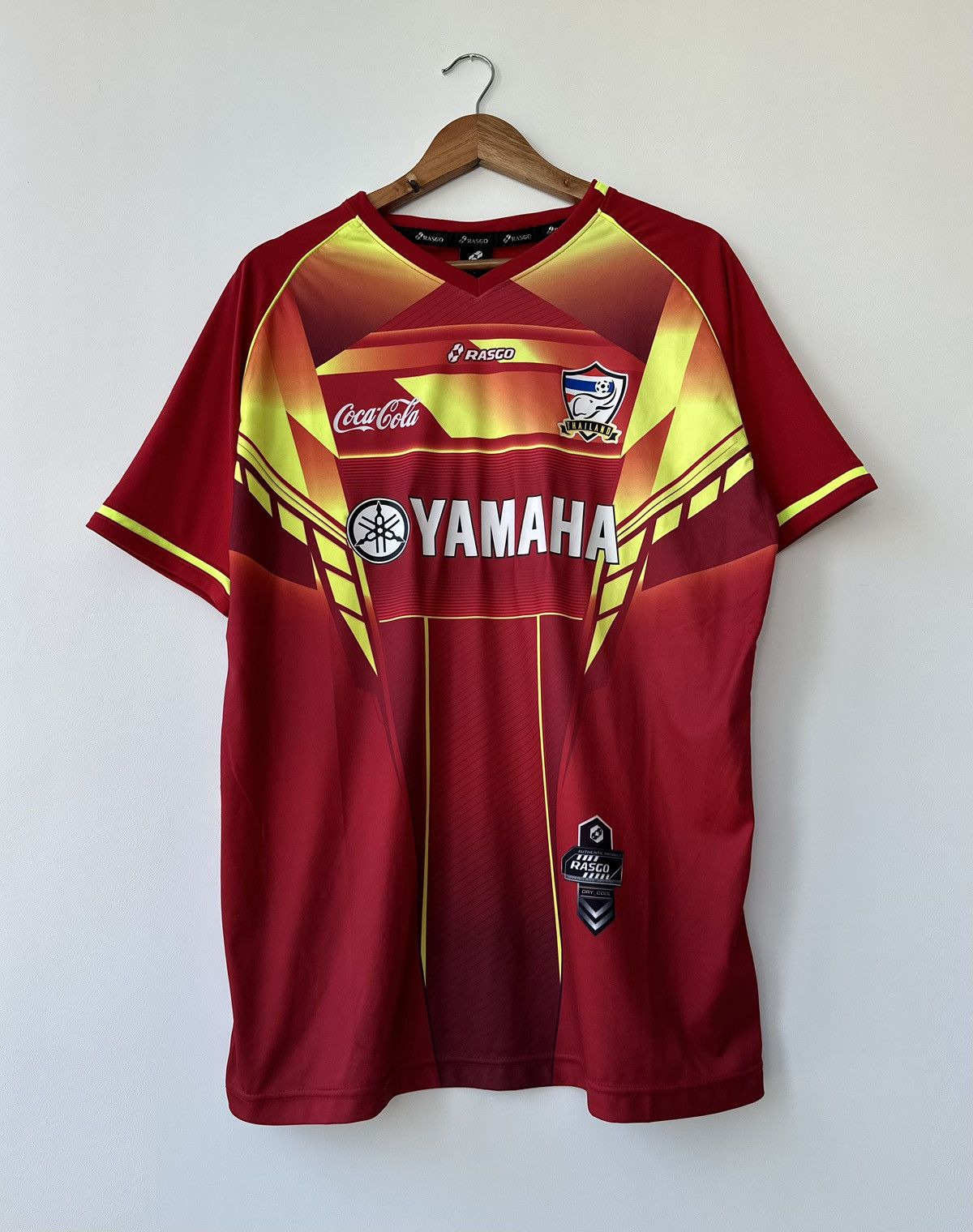 Vintage Thailand National Football Team Soccer Shirt RASGO Size XL Size US XL / EU 56 / 4 - 1 Thumbnail