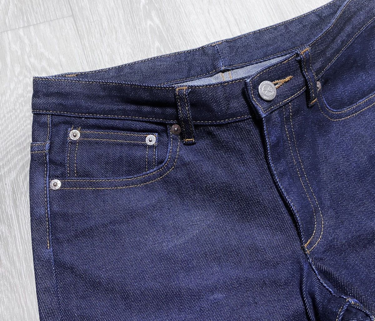 A.P.C. Womens A.P.C. APC Rue Madame Paris Slim Fit Navy Denim Jeans Size 28" / US 6 / IT 42 - 12 Thumbnail