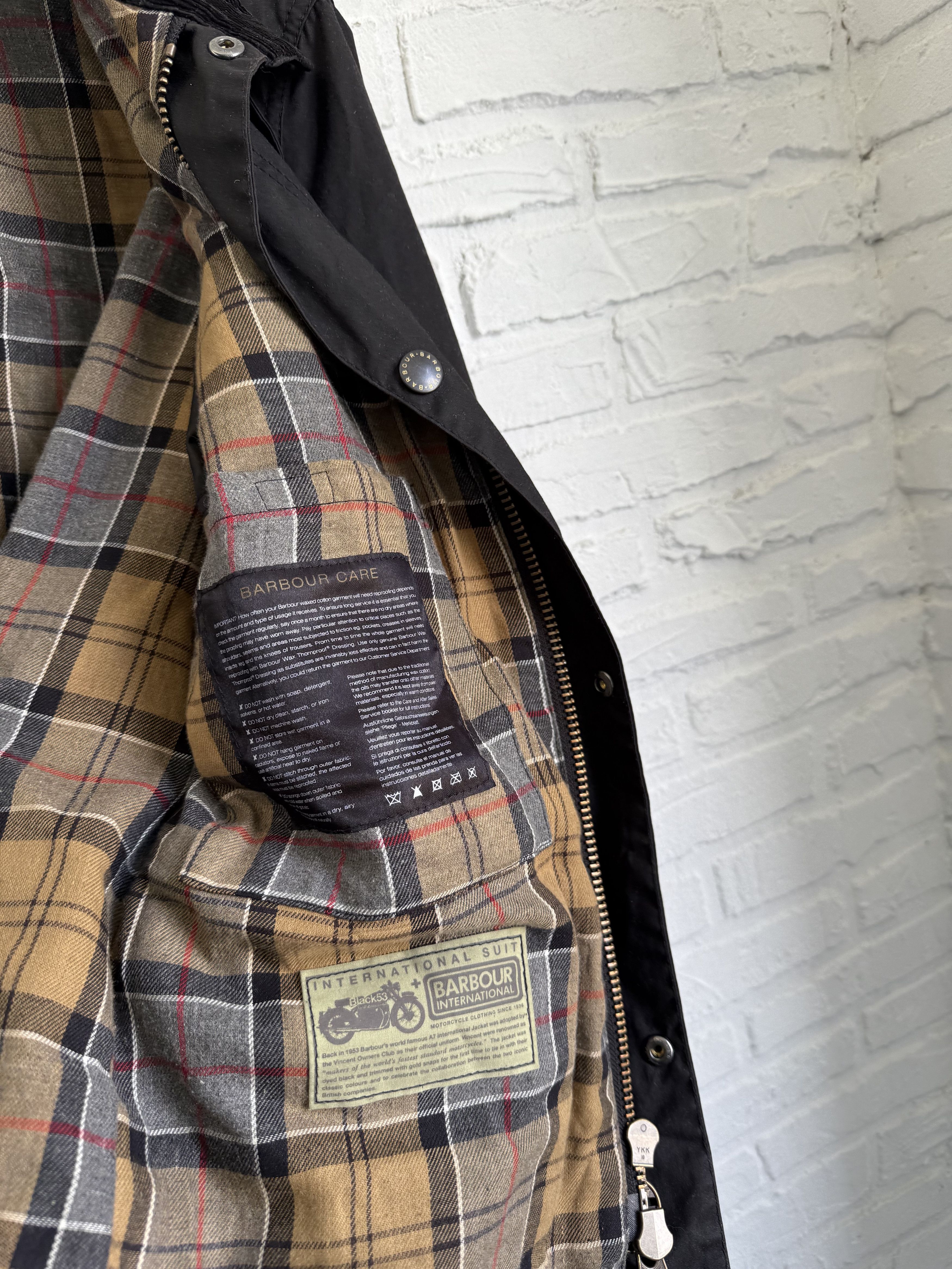 Barbour Barbour International Suit Belted Motorcycle Utility jacket Size US M / EU 48-50 / 2 - 4 Thumbnail