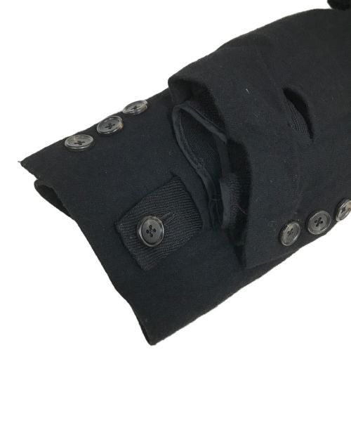Yohji Yamamoto Yohji Yamamoto pour homme peak lapel tailored jacket Size US XL / EU 56 / 4 - 4 Thumbnail