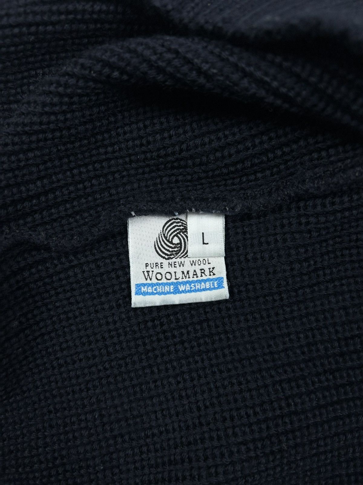 Paul & Shark Vintage Paul & Shark Yachting Wool Knit 1/4 zip Sweater Navy Size US L / EU 52-54 / 3 - 15 Thumbnail