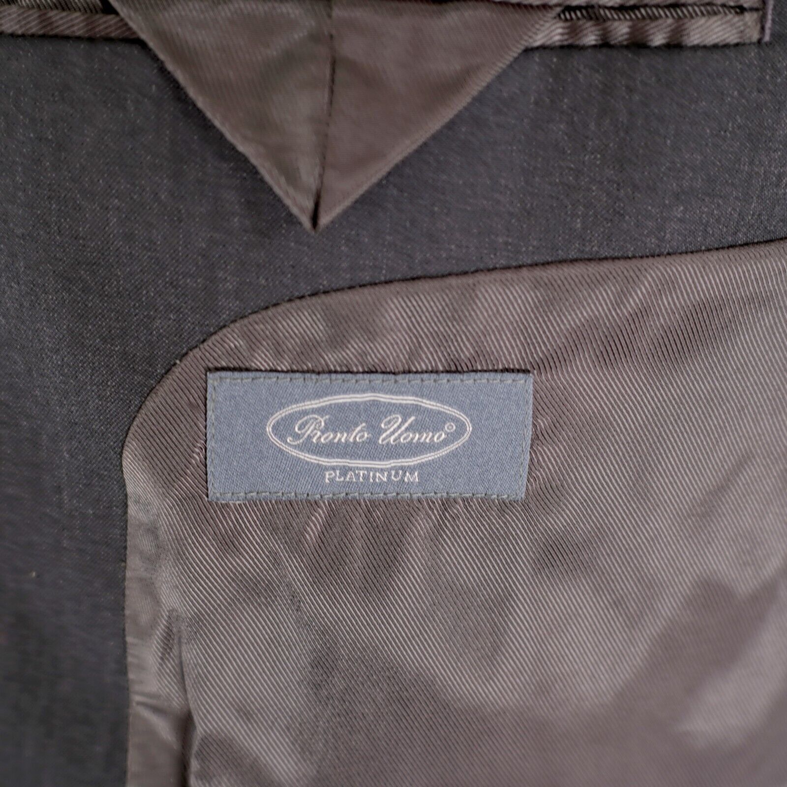 Pronto Uomo Pronto Uomo Platinum Wool Gray 2 Button Blazer 48R Or Slim F Size 48R - 8 Thumbnail