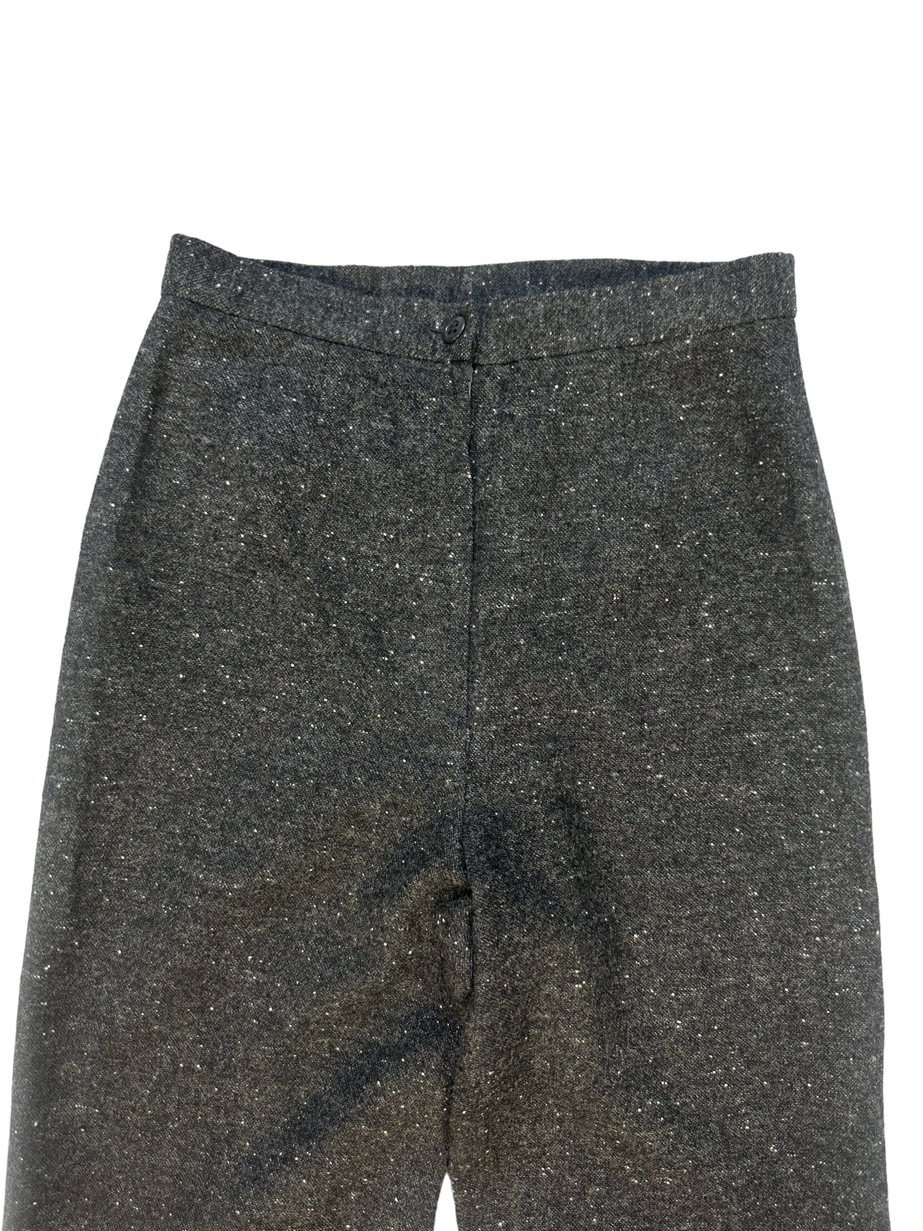 Valentino VAL BY VALENTINO WOOL TROUSERS / CASUAL PANT #7921-190 Size 26" / US 2 / IT 38 - 2 Thumbnail
