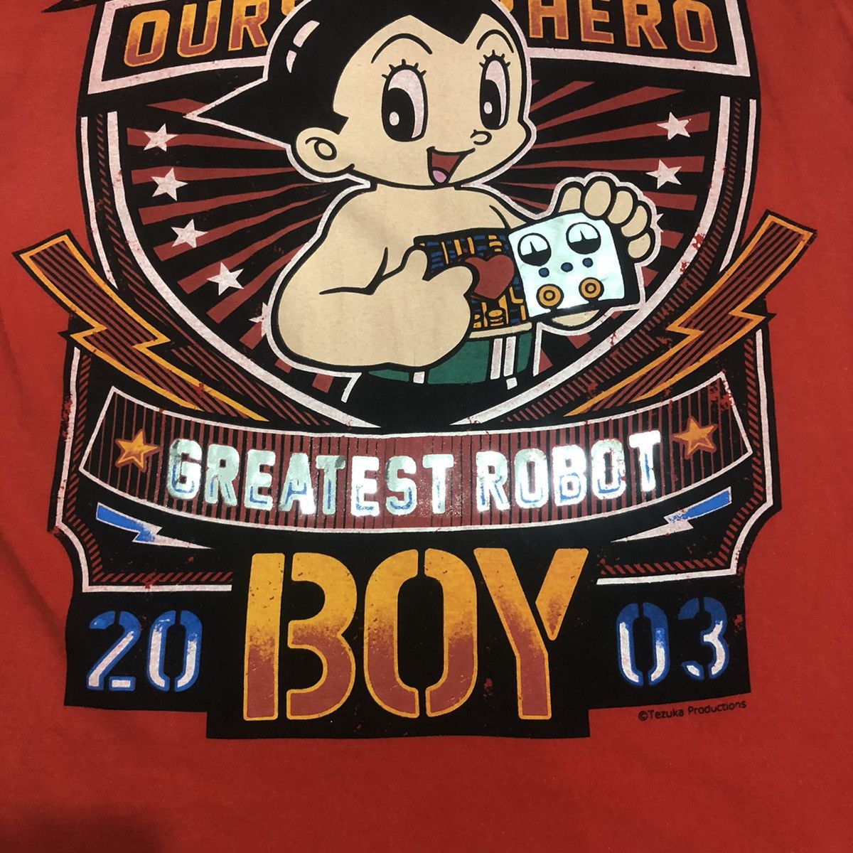 Anime × Vintage Vintage anime astro boy t shirt Size US L / EU 52-54 / 3 - 4 Thumbnail