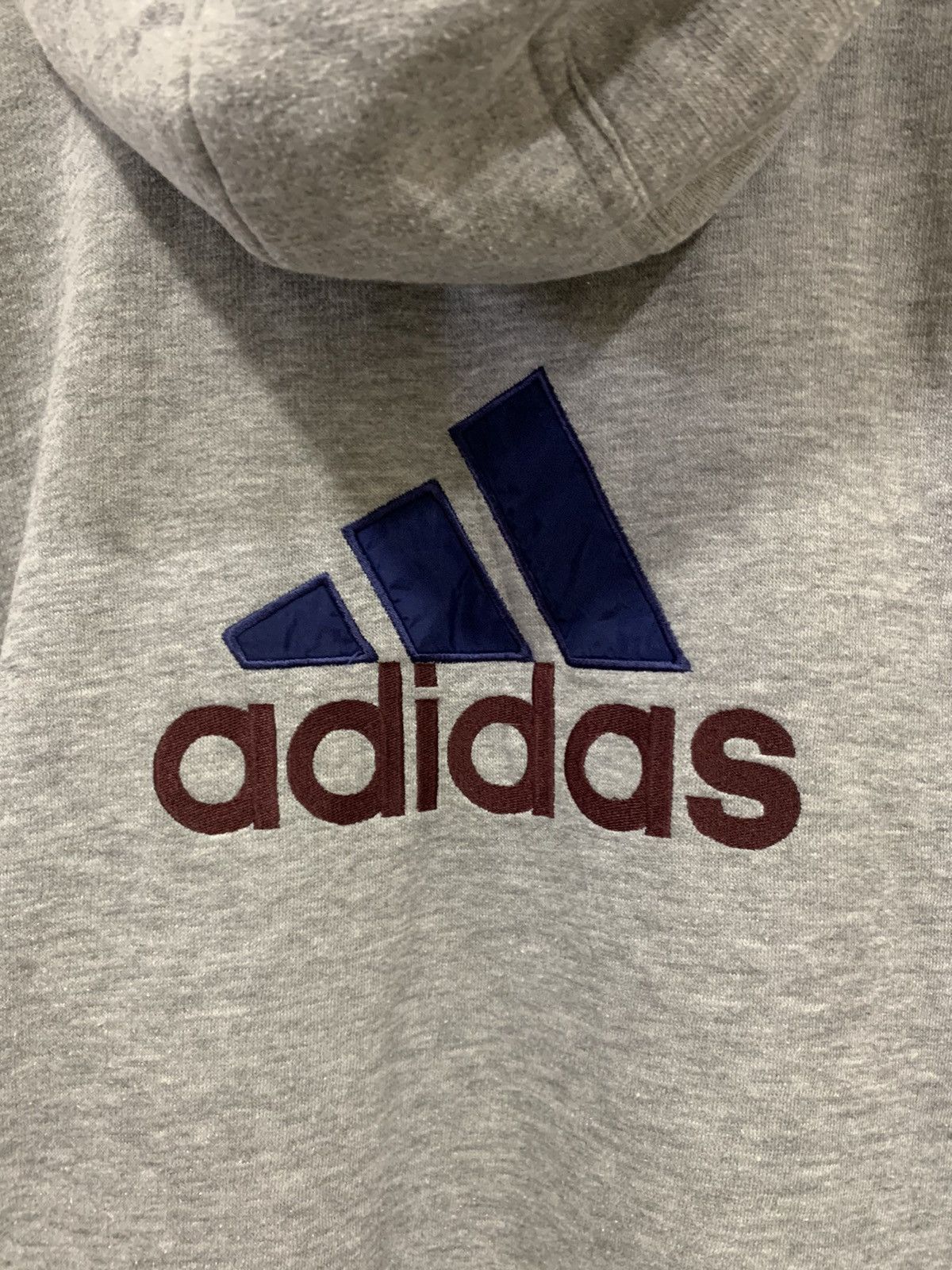 Adidas Vintage Adidas Reversible Hooded Jacket Size US L / EU 52-54 / 3 - 7 Thumbnail