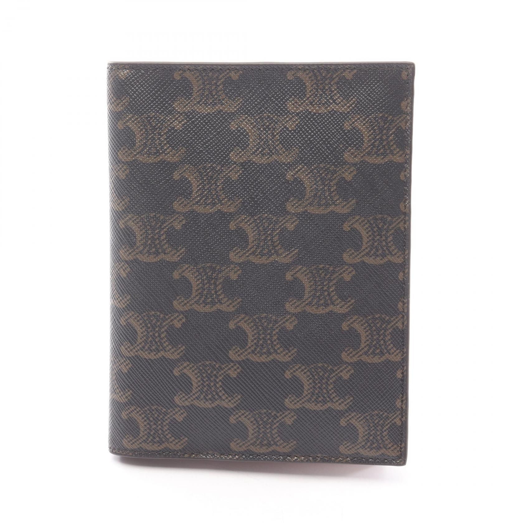 Celine Celine Celine Triomphe PVC Card Case Plastic / Synthetic Card Case 4M3432AK1.04BT DUTY FREE for USA Size ONE SIZE - 1 Thumbnail