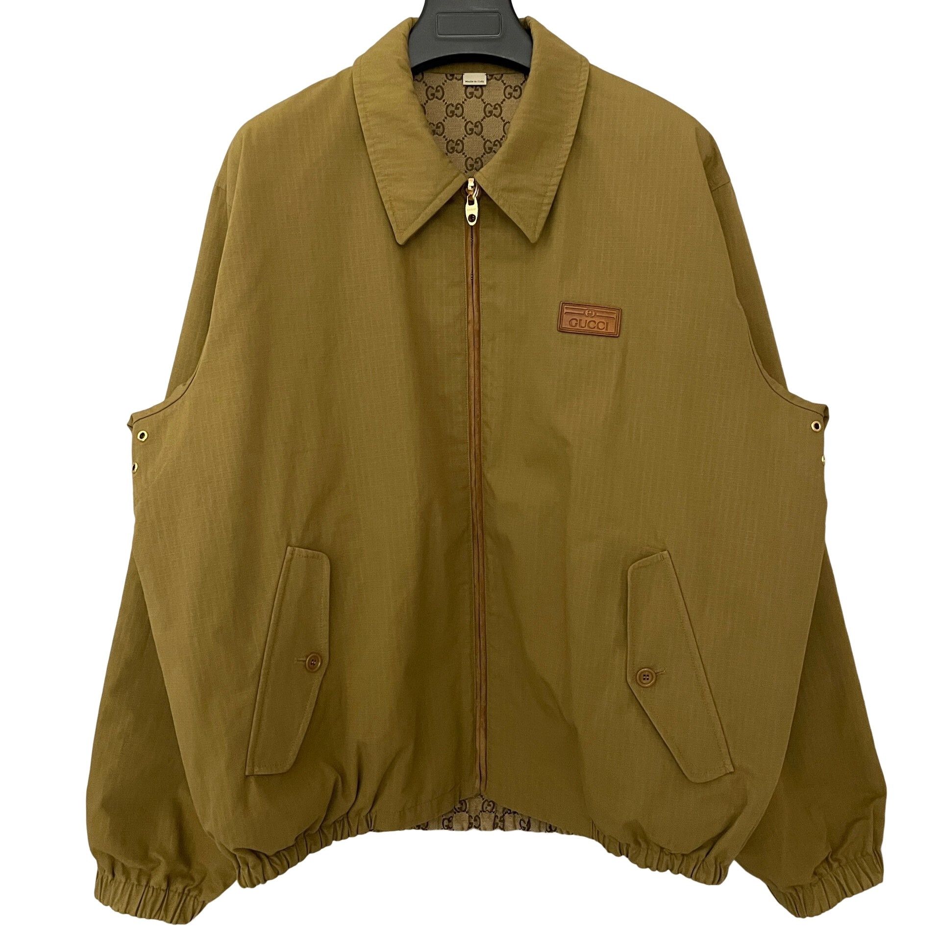 Gucci Gucci Reversible GG Monogram Suede Collar Jacket 54 Size US L / EU 52-54 / 3 - 1 Thumbnail