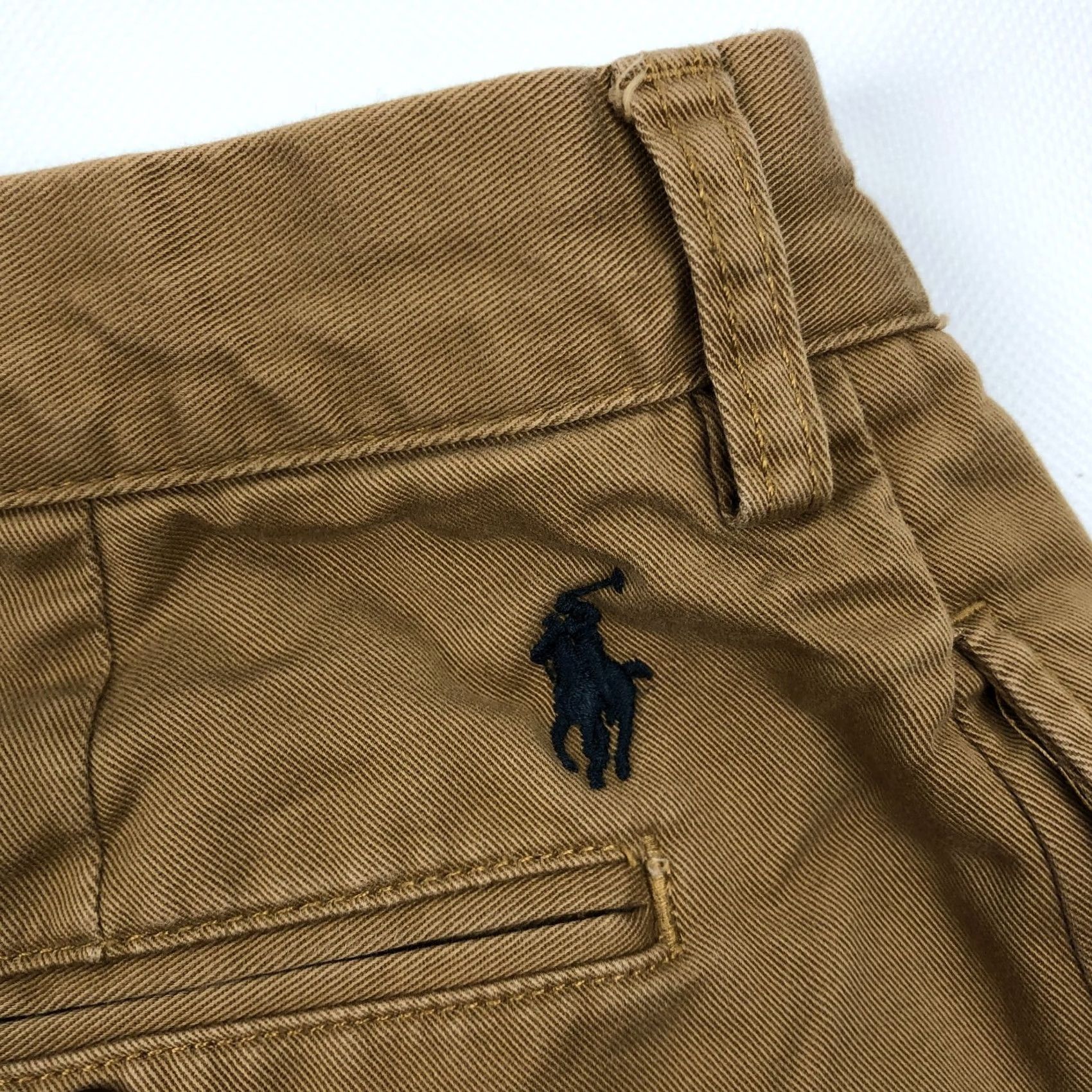 Polo Ralph Lauren Ralph Lauren Polo Ethan Pants Mens 35x30 Khaki Beige Classic Straight Pleated 35 Inseam Cotton Canvas Pocket Slashy N/A Size US S / EU 44-46 / 1 - 5 Thumbnail