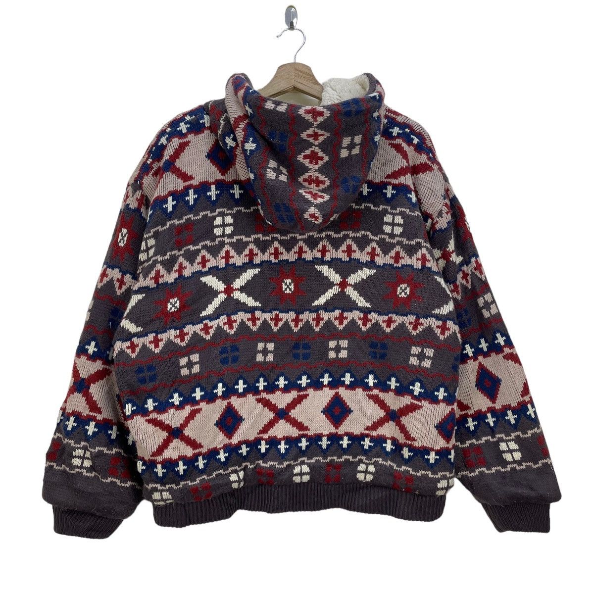 Japanese Brand 🔥Vtg Japanese Brand GB Company Aztec Native Sherpa Jacket Size US M / EU 48-50 / 2 - 3 Thumbnail