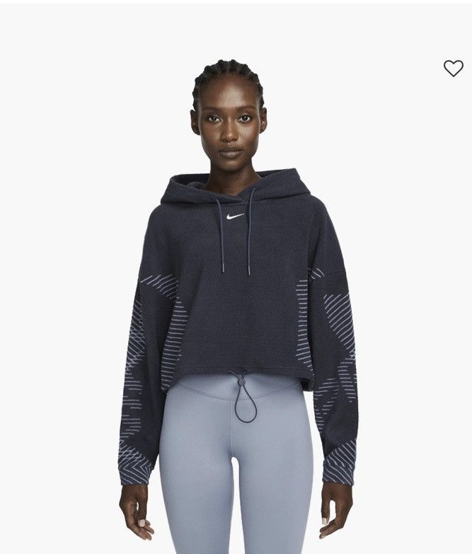 Nike Nike Cropped Fleece Hoodie Size M / US 6-8 / IT 42-44 - 12 Thumbnail