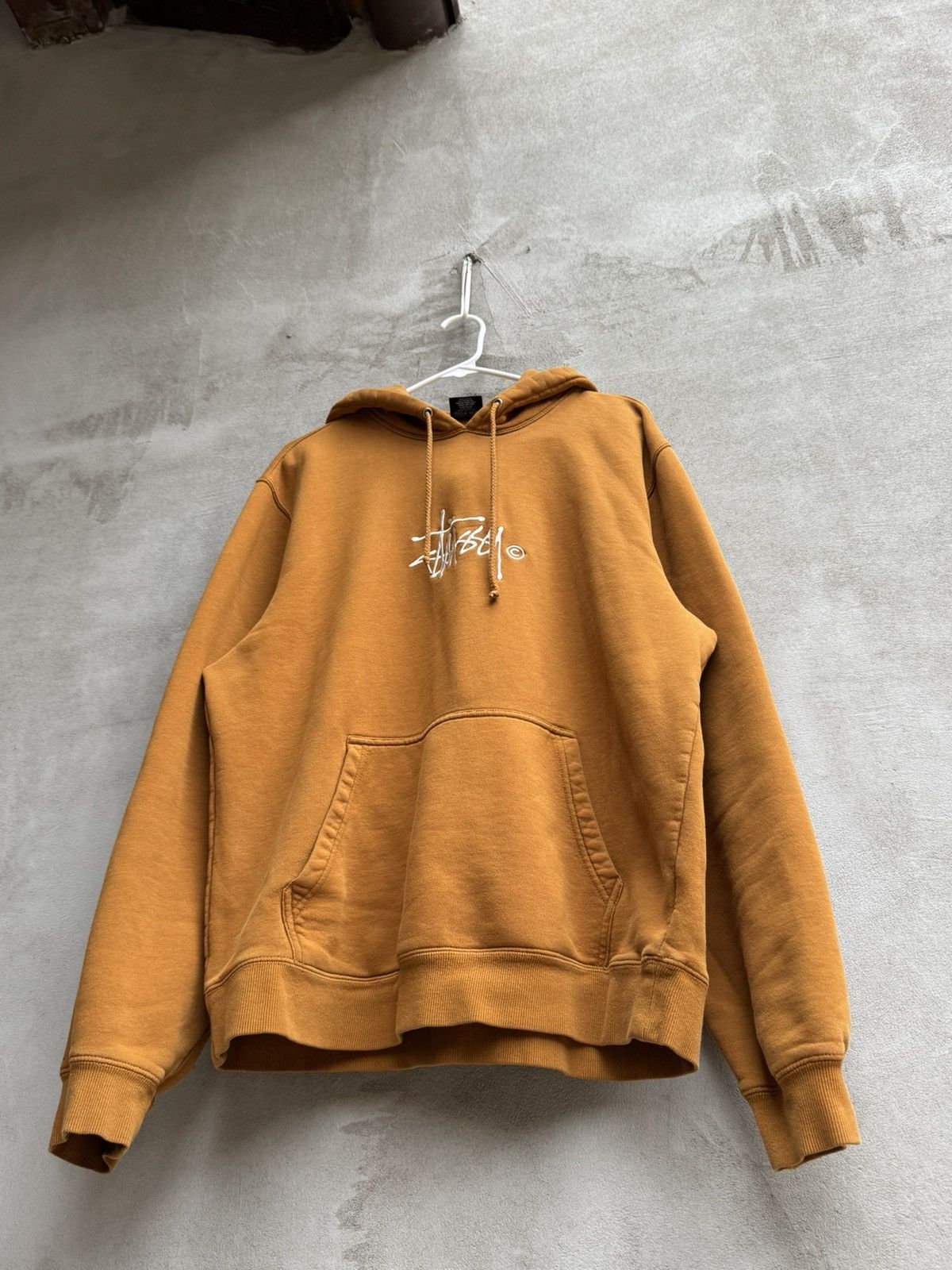 Stussy Vintage Stussy Spellout Big Logo Hoodie Size US L / EU 52-54 / 3 - 5 Thumbnail