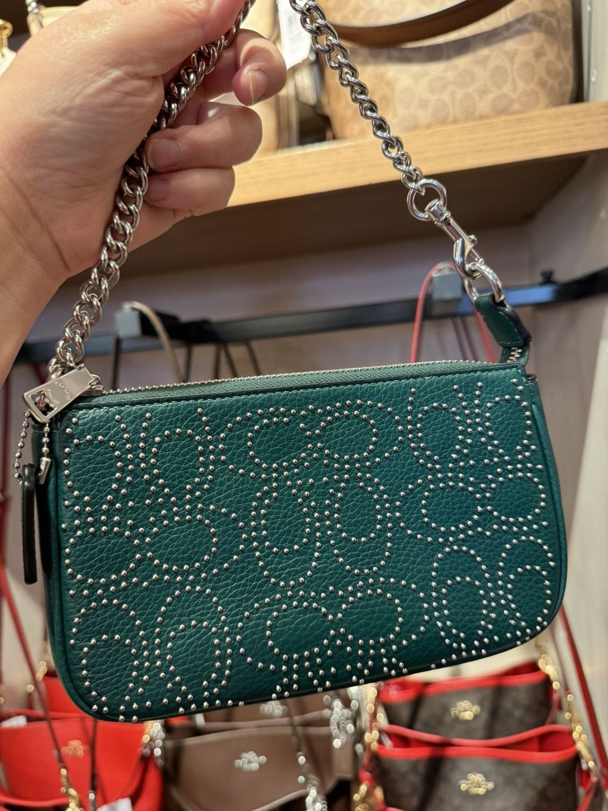 Coach NWT Coach Nolita 19 With Signature Rivets CX262 NWT Size ONE SIZE - 3 Thumbnail