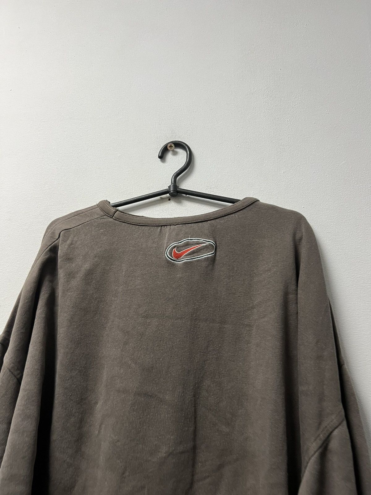 Nike 00s Vintage Nike Sweatshirt Big Logo Baggy Sweatshirt Size US L / EU 52-54 / 3 - 13 Thumbnail