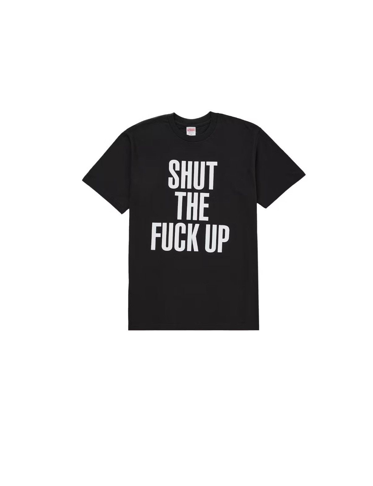ナンバーナイン　Tシャツ　SHUT THE FUCK UP　3　ブラック Number (N)ine × Supreme supreme number (n)ine shut the f*ck up tee