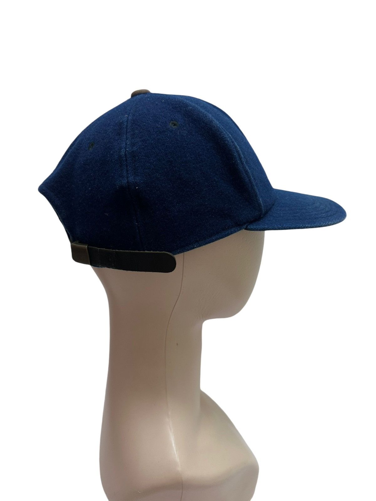 Blue Blue Japan × Japanese Brand × Pure Blue Japan RARE ‼️ "Blue Blue" 🇯🇵 Indigo Truckers Cap Size ONE SIZE - 5 Thumbnail