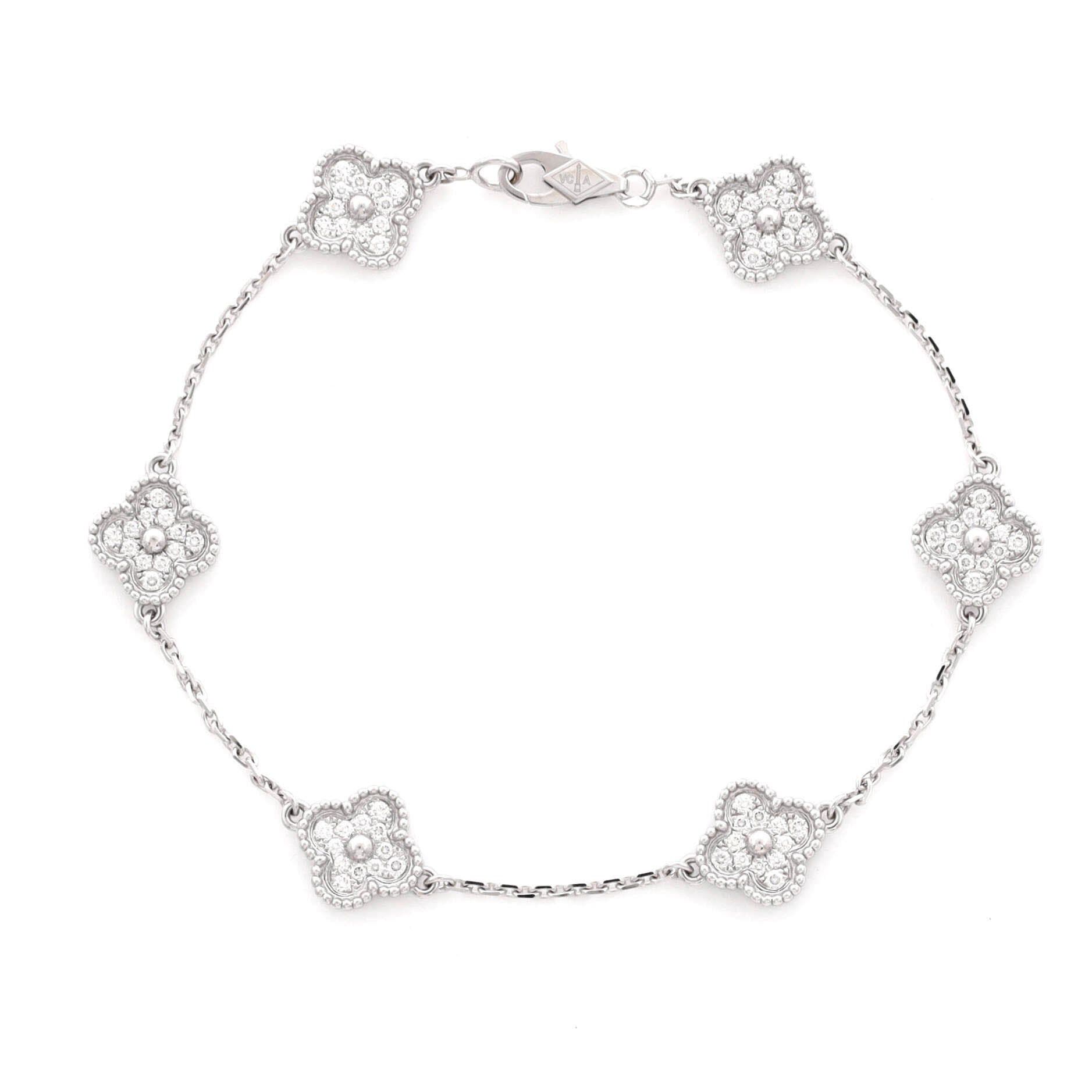 Van Cleef & Arpels Sweet Alhambra 6 Motifs Bracelet Size ONE SIZE - 1 Thumbnail