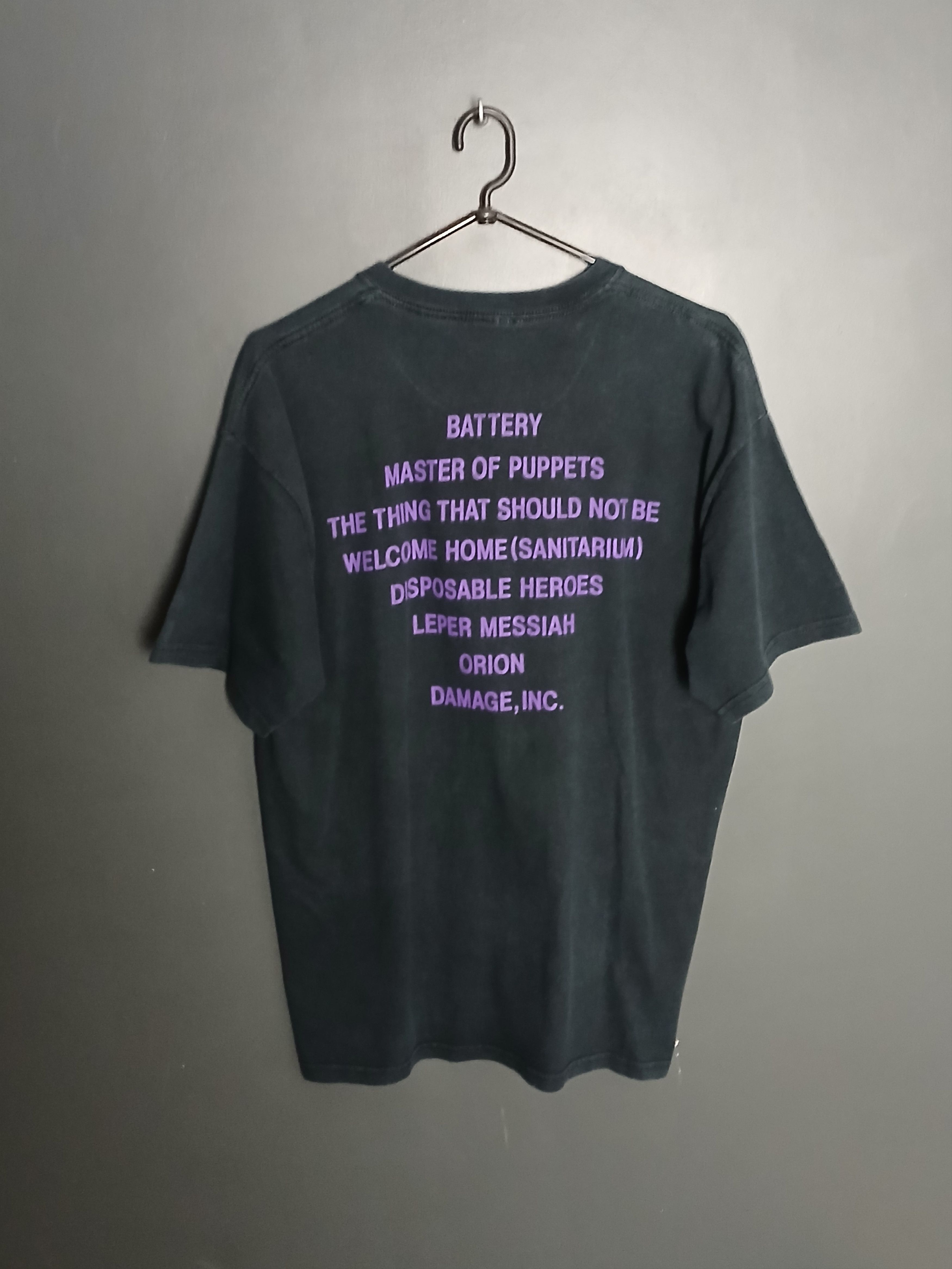 Band Tees × Metallica 2007 Metallica Master Of Puppets T-Shirt Size US M / EU 48-50 / 2 - 2 Thumbnail