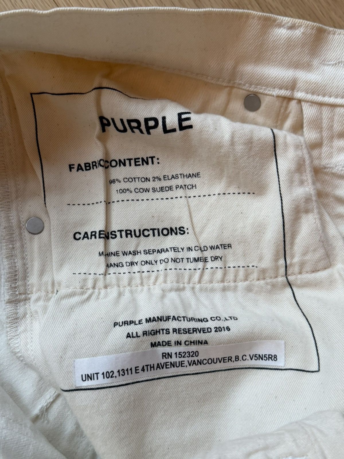 Purple Brand Purple Denim Jeans Size US 32 / EU 48 - 4 Thumbnail