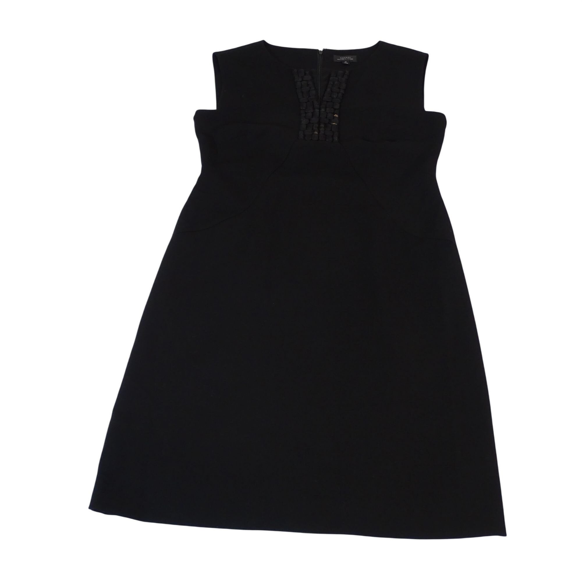 Other Tahari Arthur S Levine Sleeveless Black Sheath Dress Size 10 Size L / US 10 / IT 46 - 6 Thumbnail