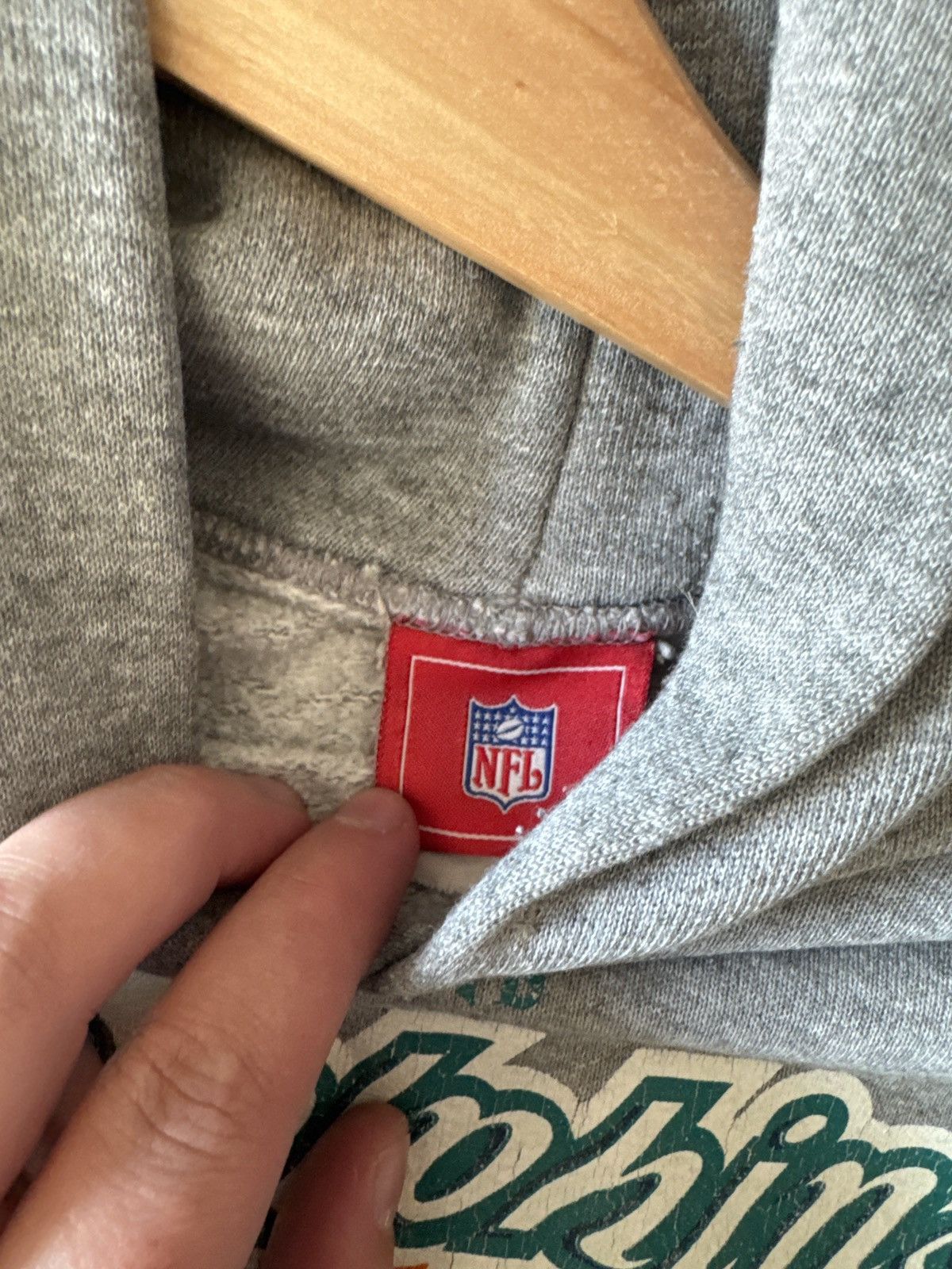 NFL Vintage Dolphins NFL hoodie Size US XL / EU 56 / 4 - 3 Thumbnail